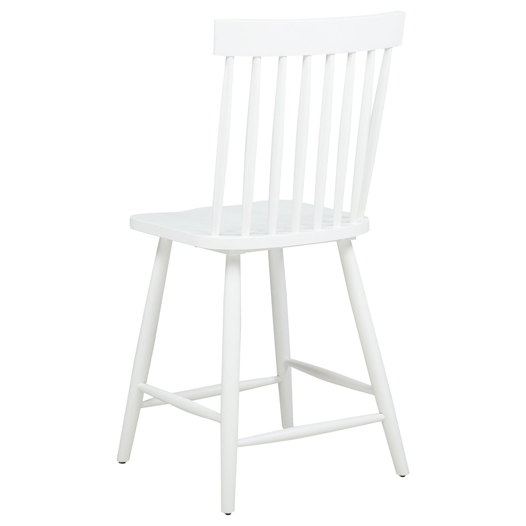 Andrews Windsor chair leg stretchers detail
