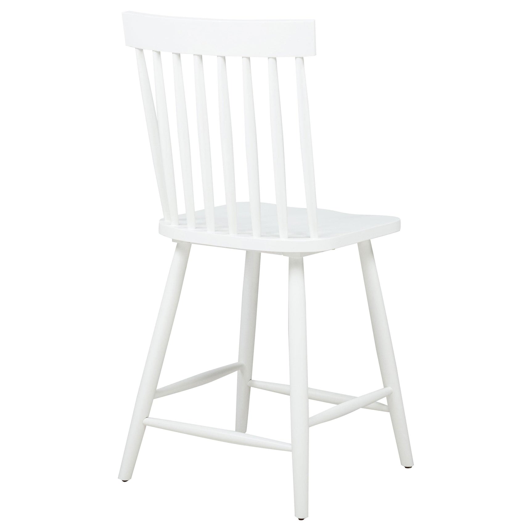 Andrews Windsor chair seat contour close-up