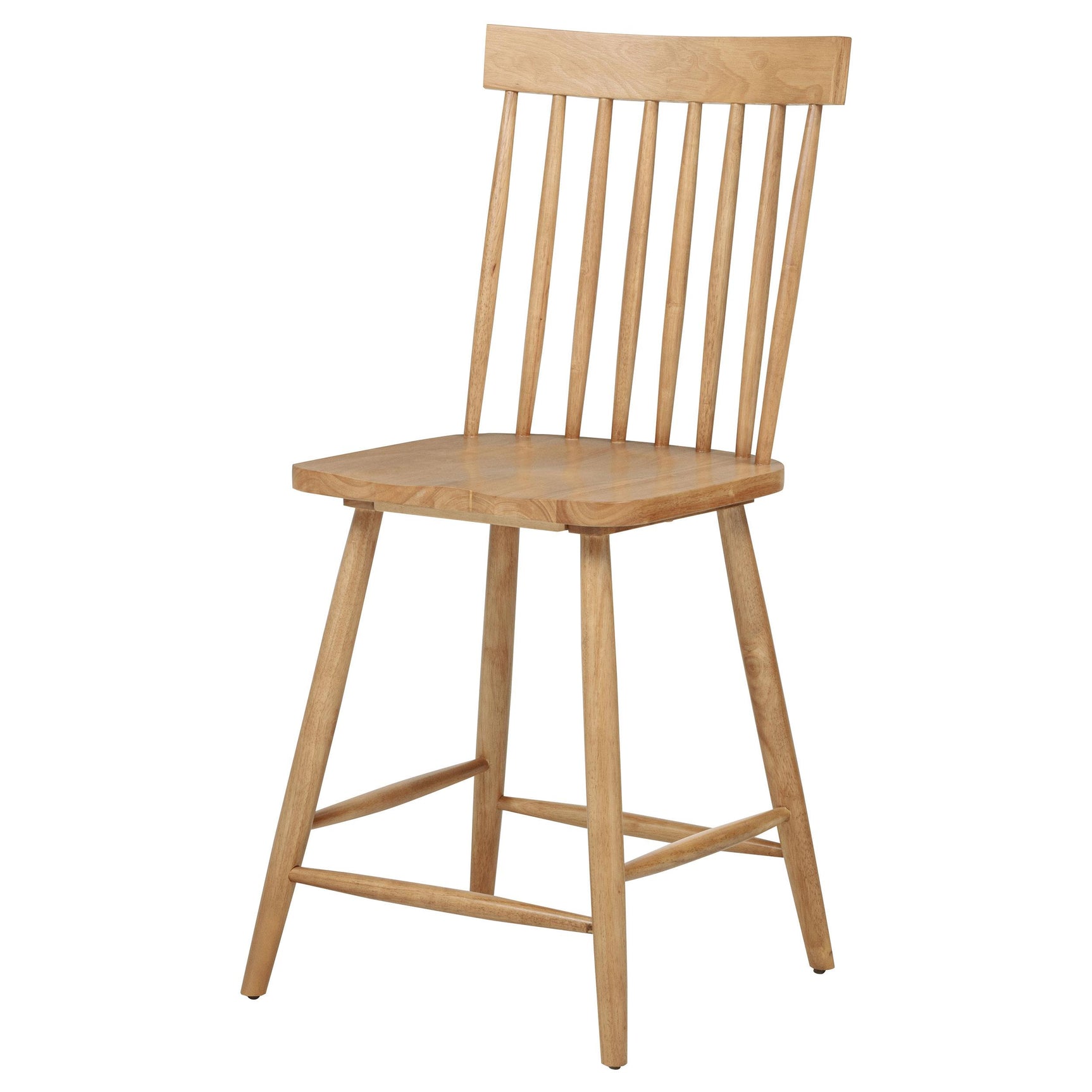 Back view of Andrews Windsor counter height side chair