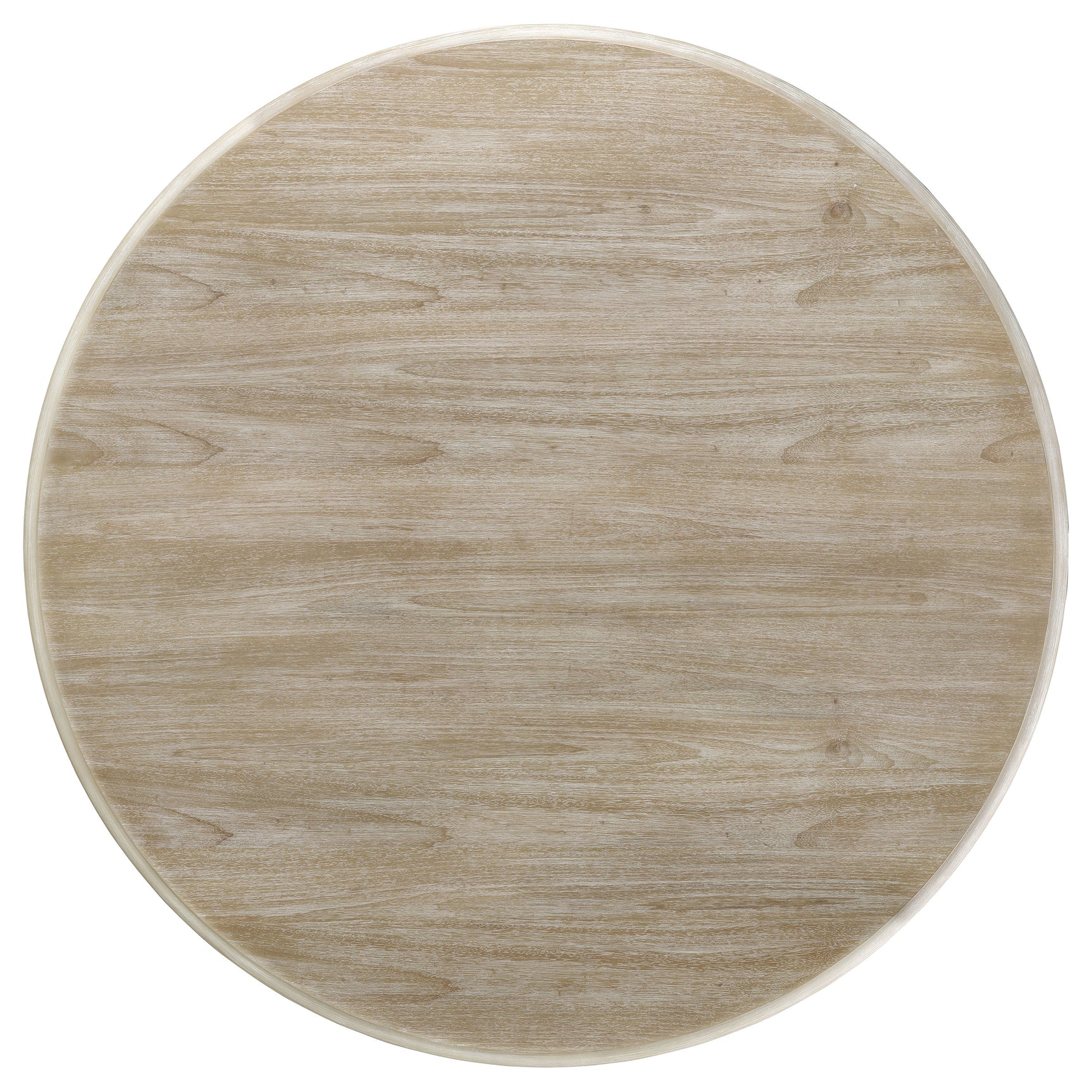 Trofello Whitewash Round Dining Room Set room view