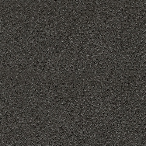 Swatch showing carbon color faux leather upholstery