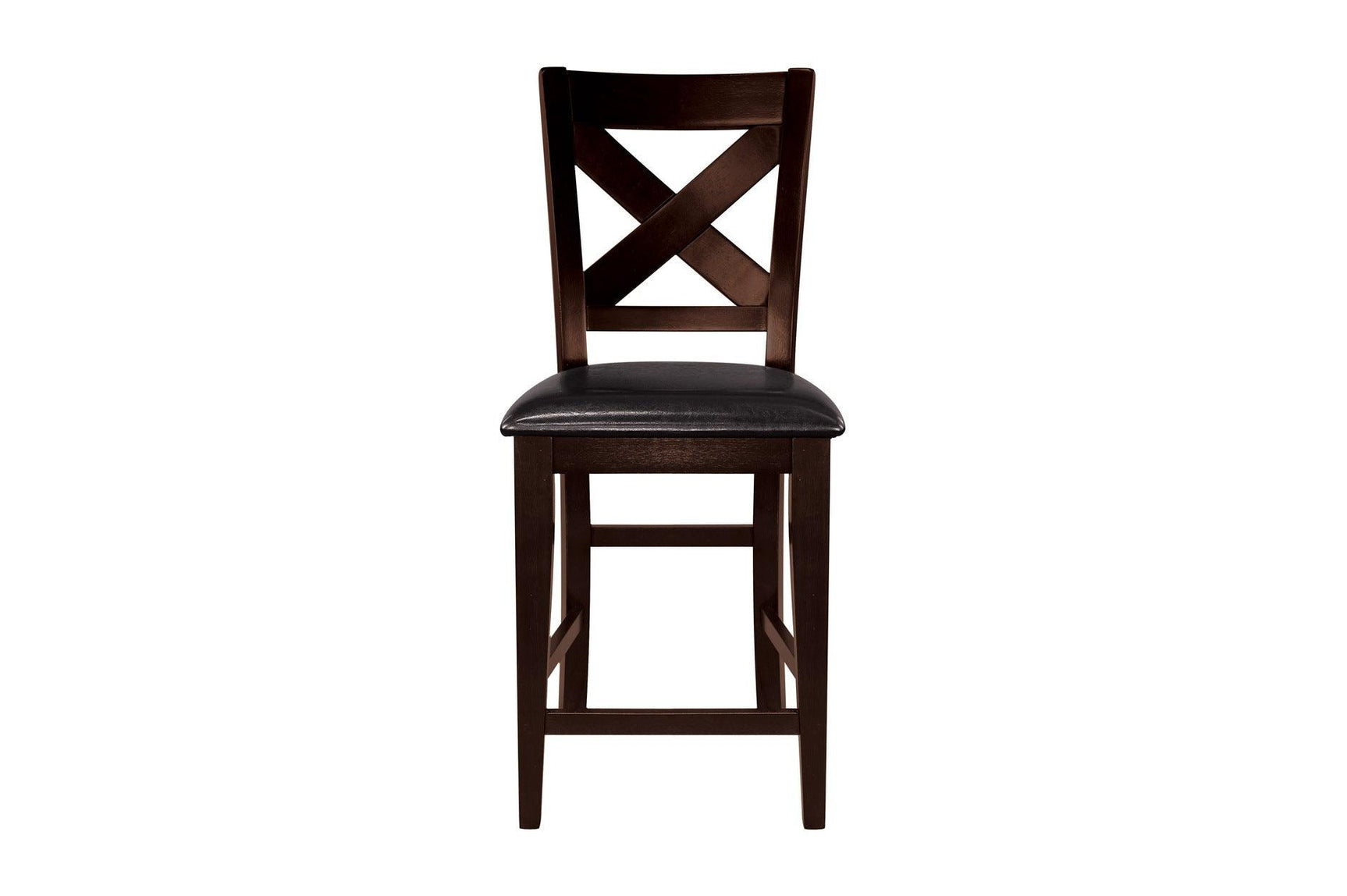 Crown Point Brown Modern Contemporary Sturdy Wood Rectangular Counter Height Set - Ella Furniture