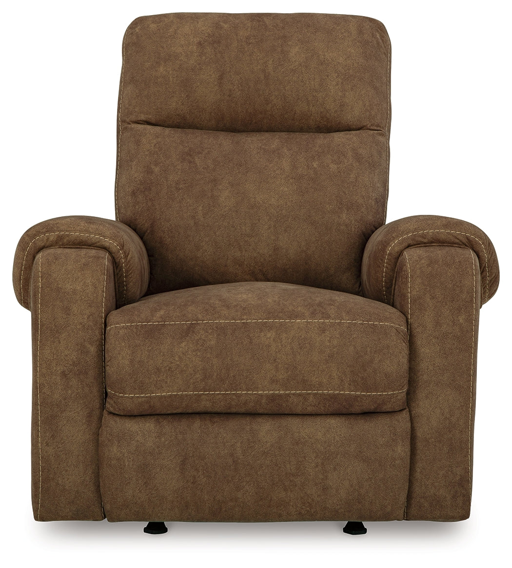 Edenwold Brindle Chenille Recliner chair front view