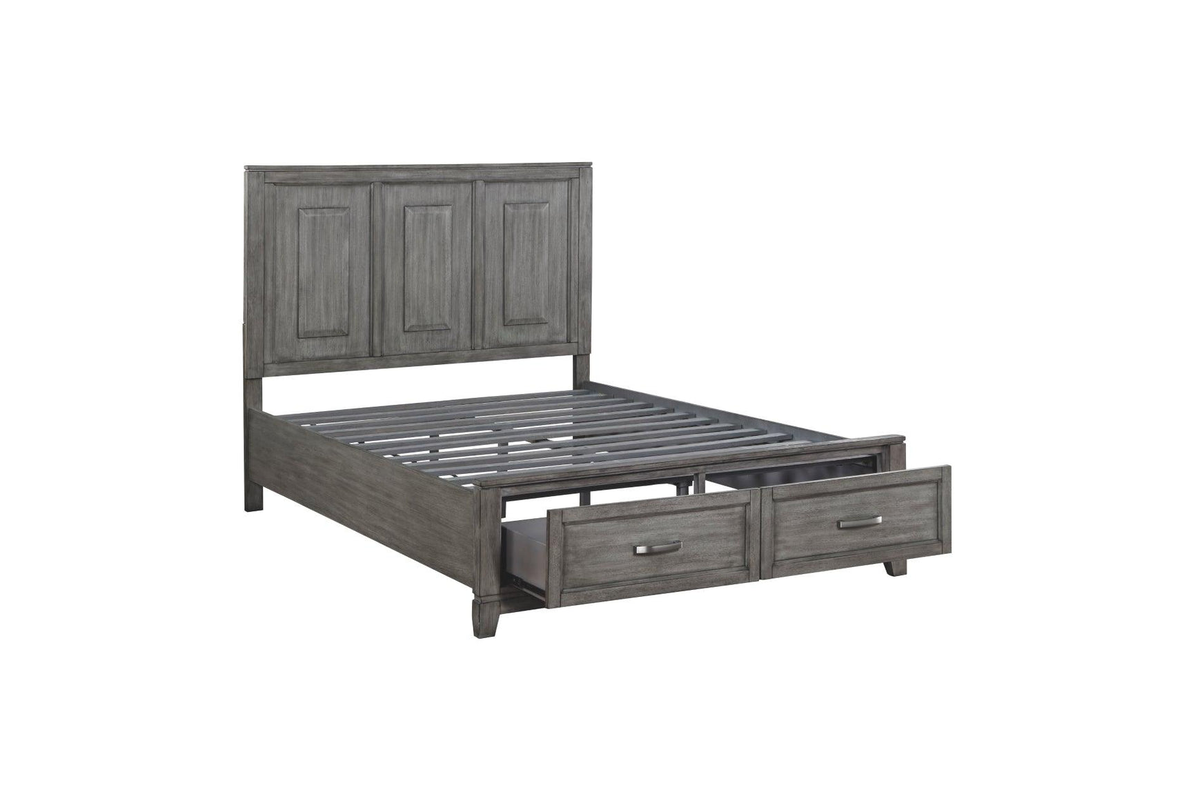 Garretson Gray Storage Bedroom Set nightstand side view