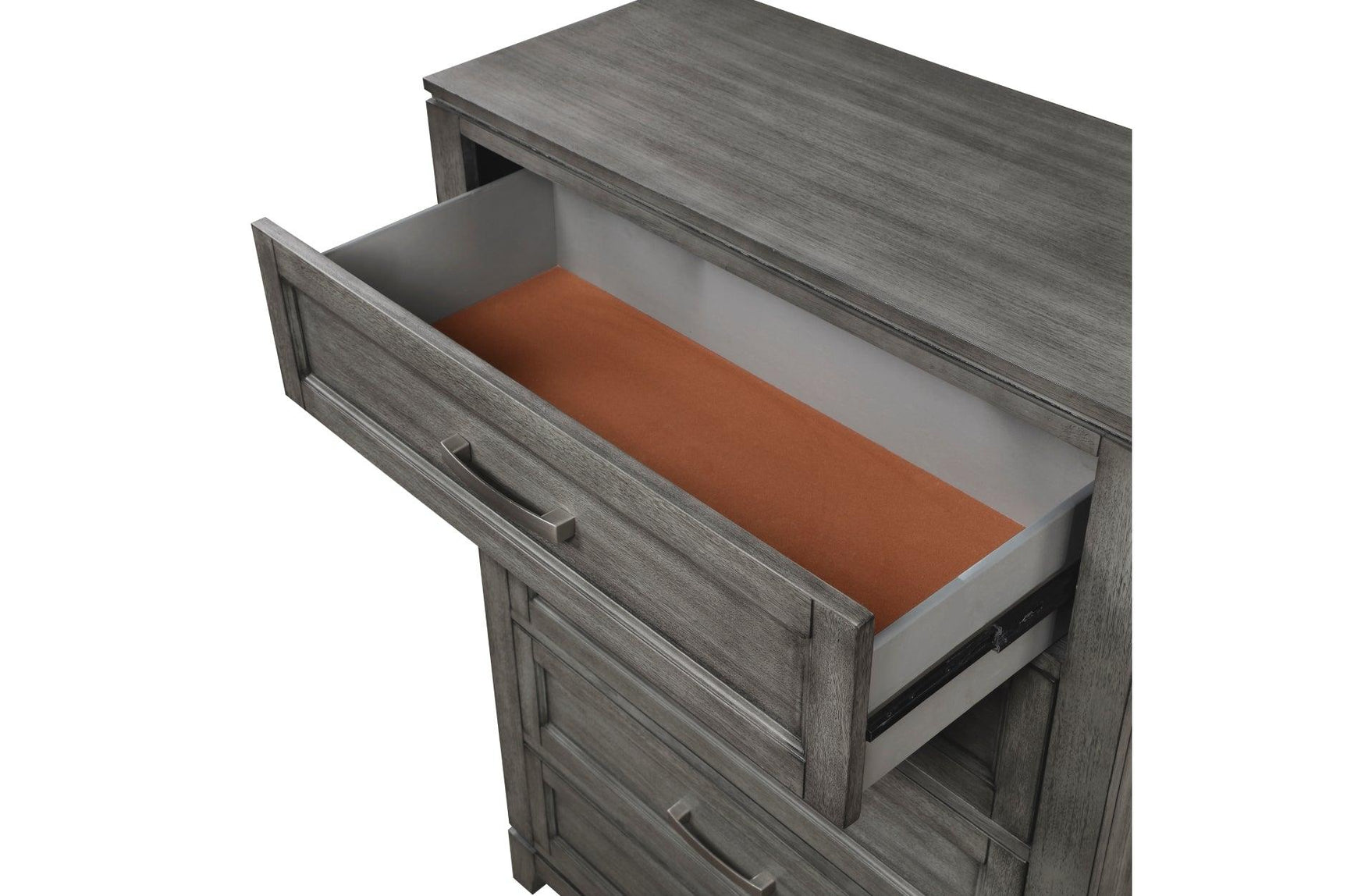 Garretson Gray Storage Bedroom Set bed main view