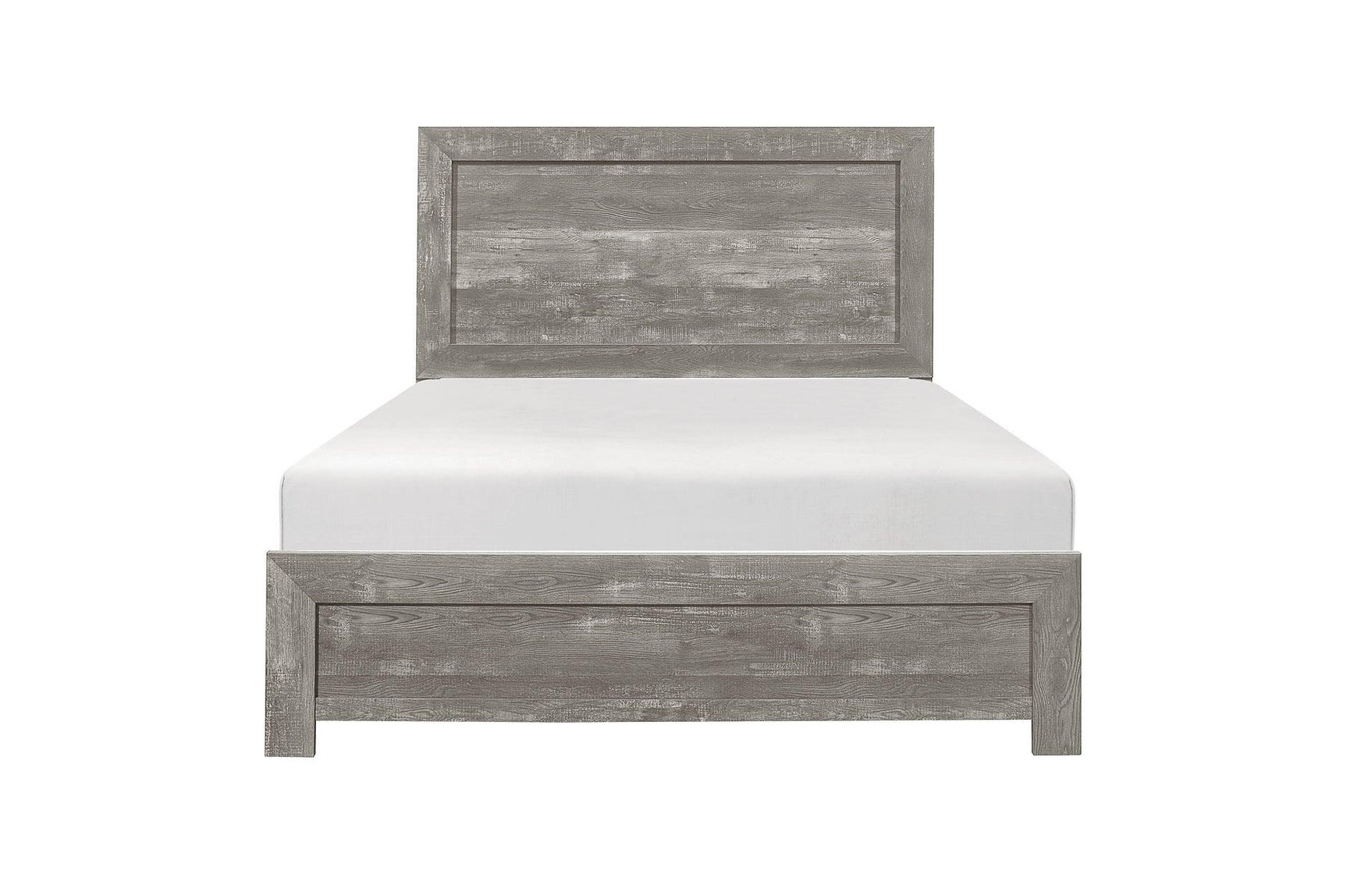 Corbin Gray Panel Bedroom Set bed room perspective