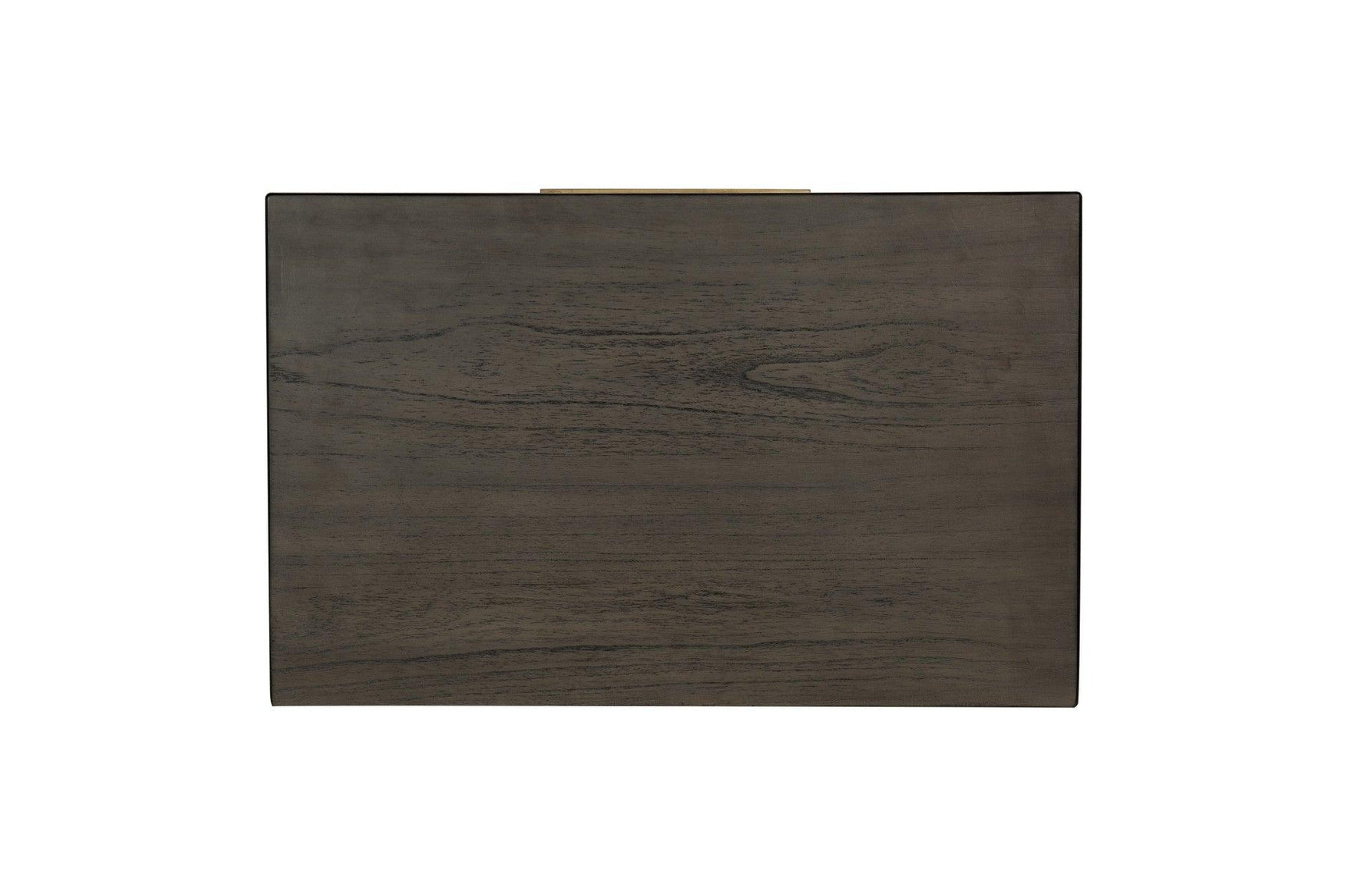 Top view highlighting bed fabric and panel details