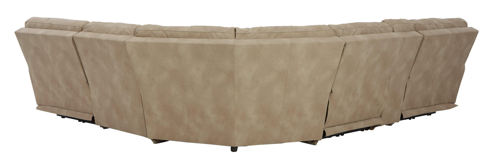 Next-Gen DuraPella Sand 6-Piece Power Reclining Sectional sofa view