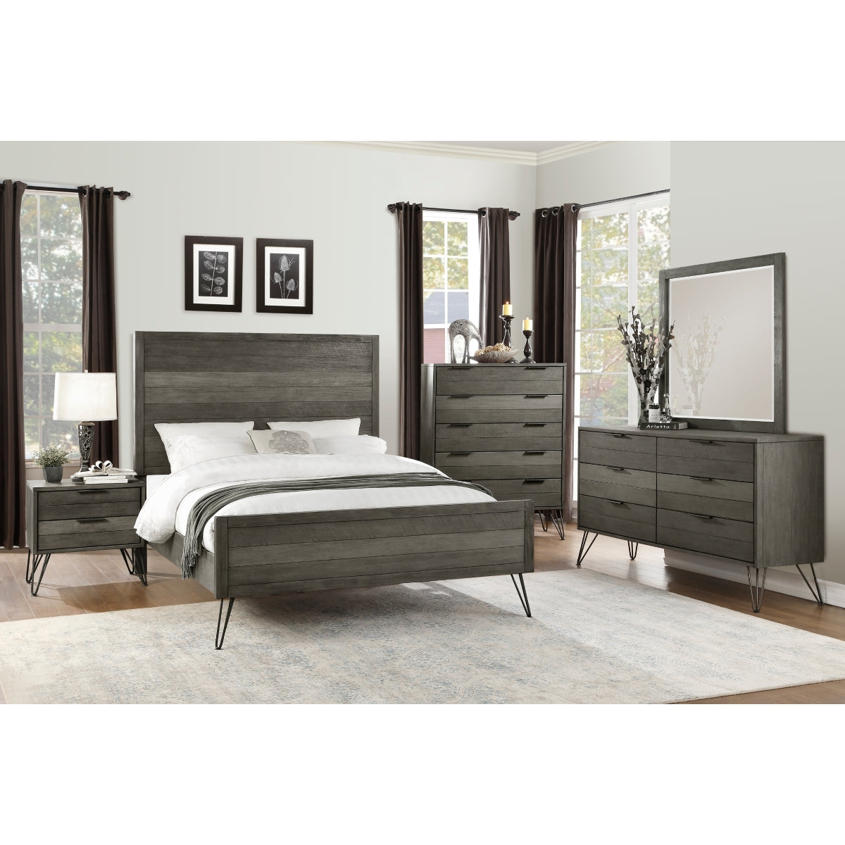 Urbanite bed footboard detail
