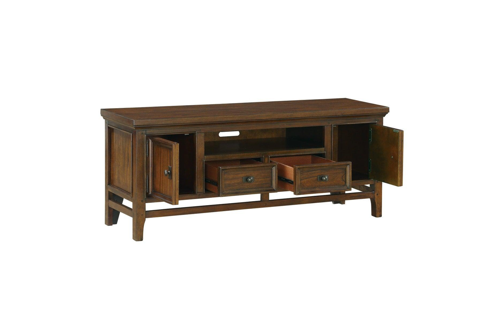 Side pier with open shelving from Frazier Park collection