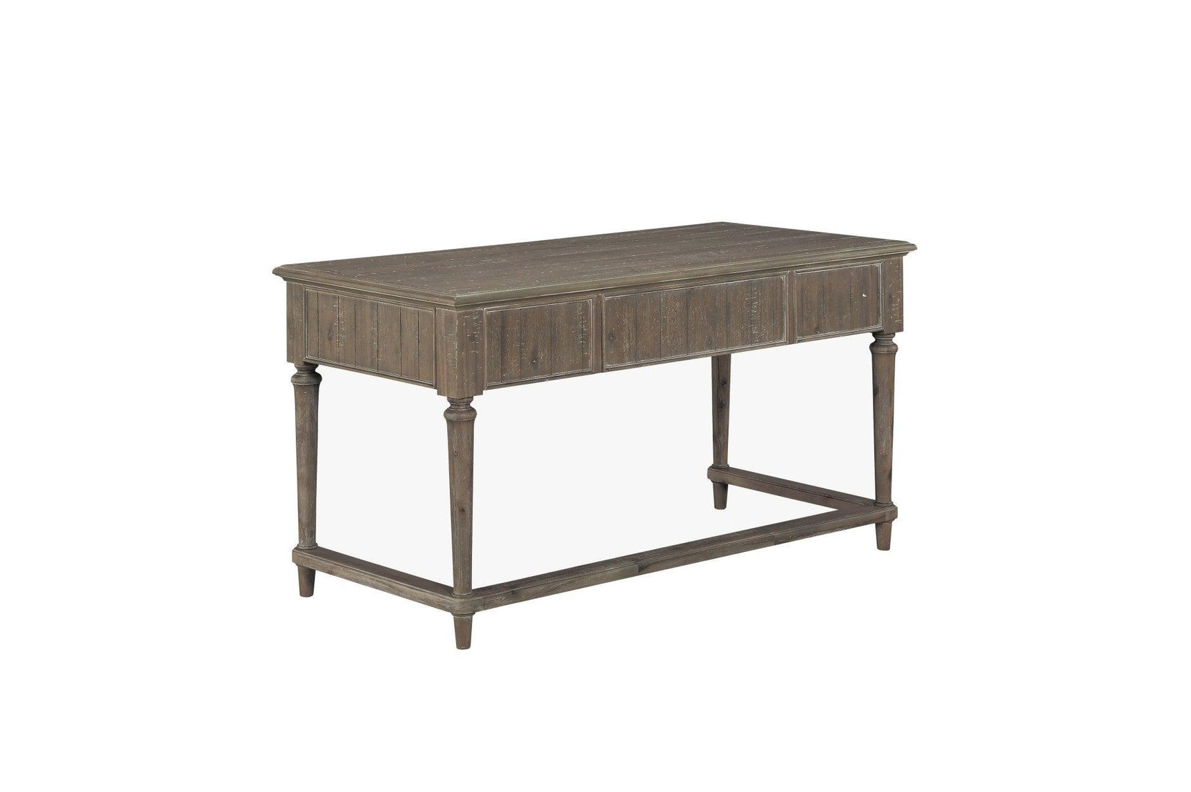 Back view of Cardano Light Brown Writing Desk