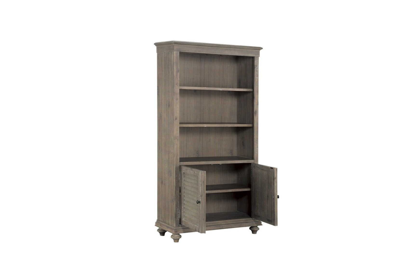 Cardano Bookcase open shelves showing storage capacity