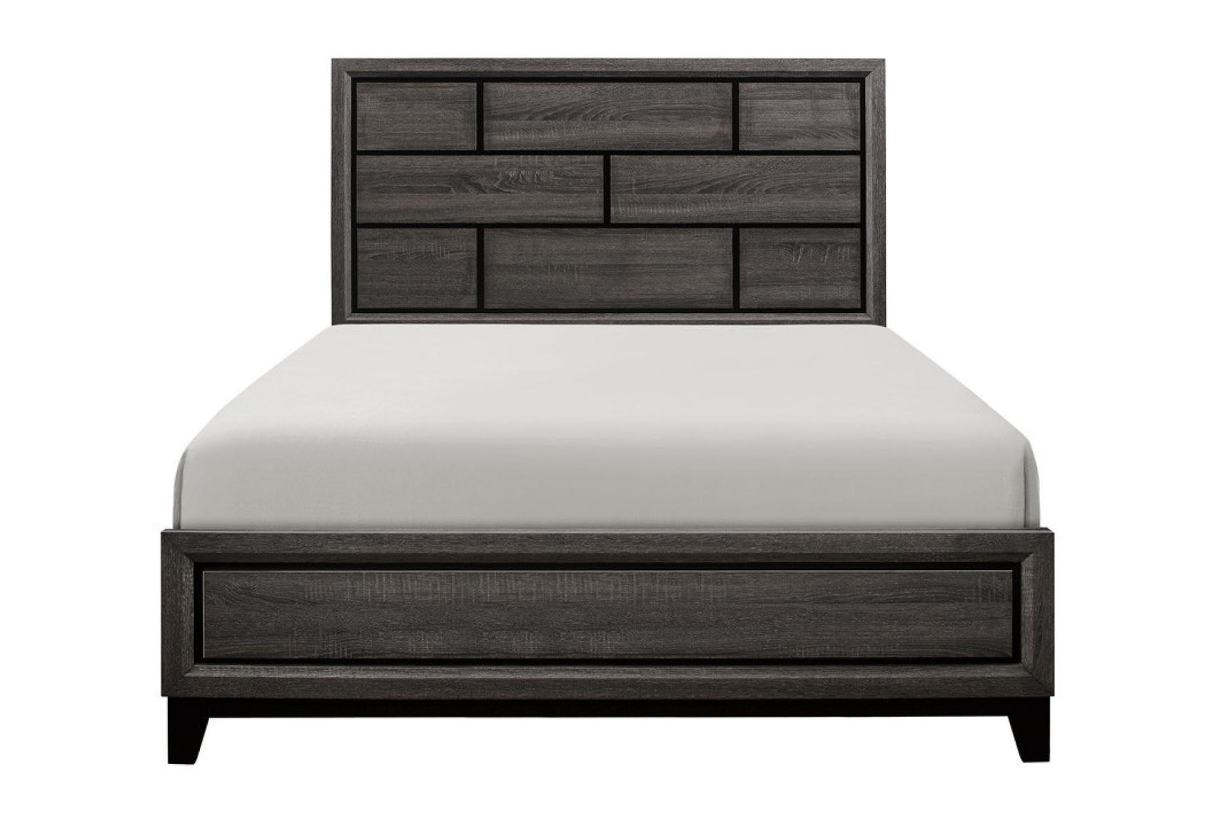 Davi Nickel Platform Bedroom Set bedroom view