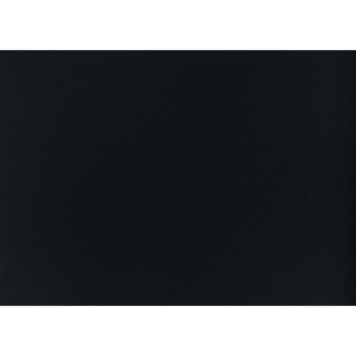 Closeup of headboard panel on Laurelin Black King Sleigh Platform Storage Bed