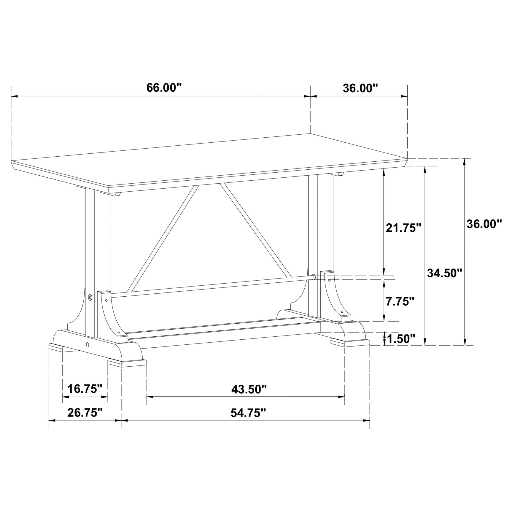 Aldrich Cappuccino white marble counter height dining table with four side chairs