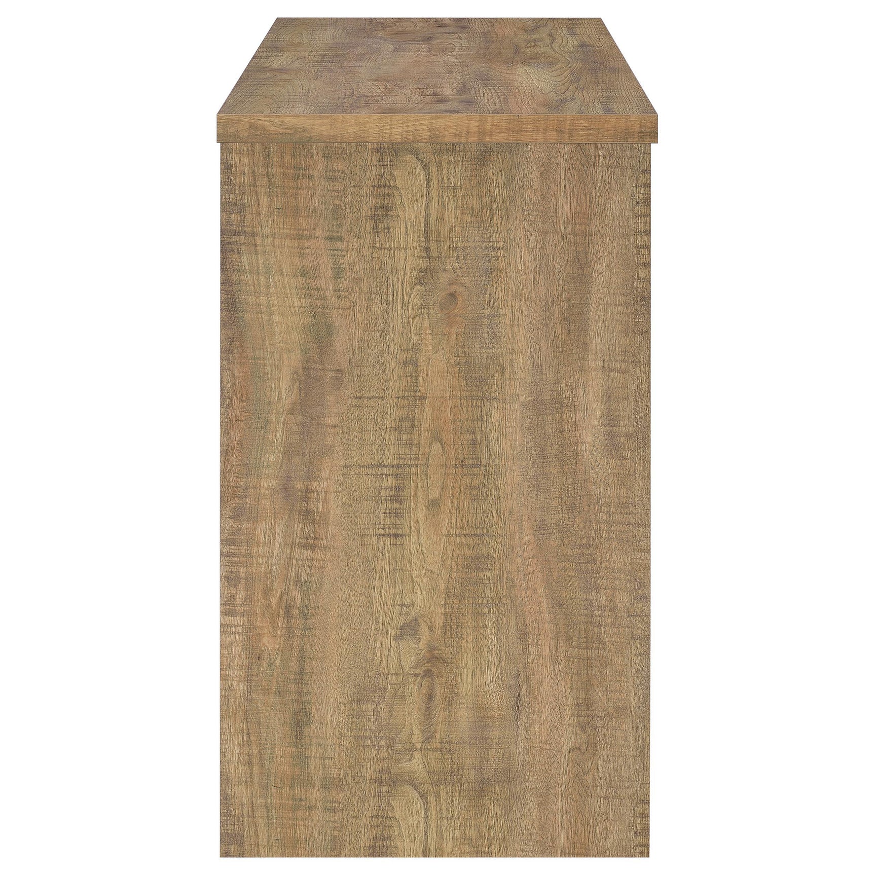Side view of Topanga Mango home bar
