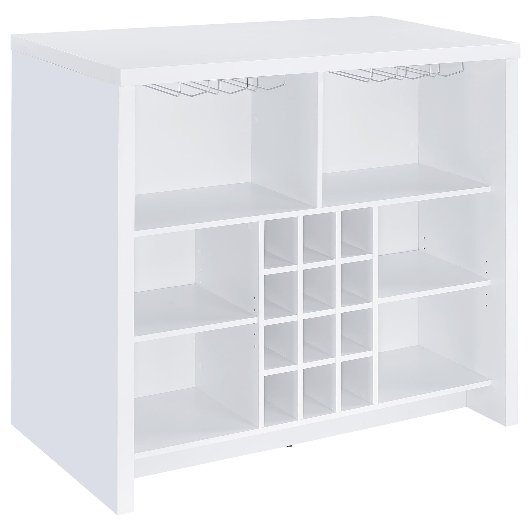 Topanga bar unit storage shelves