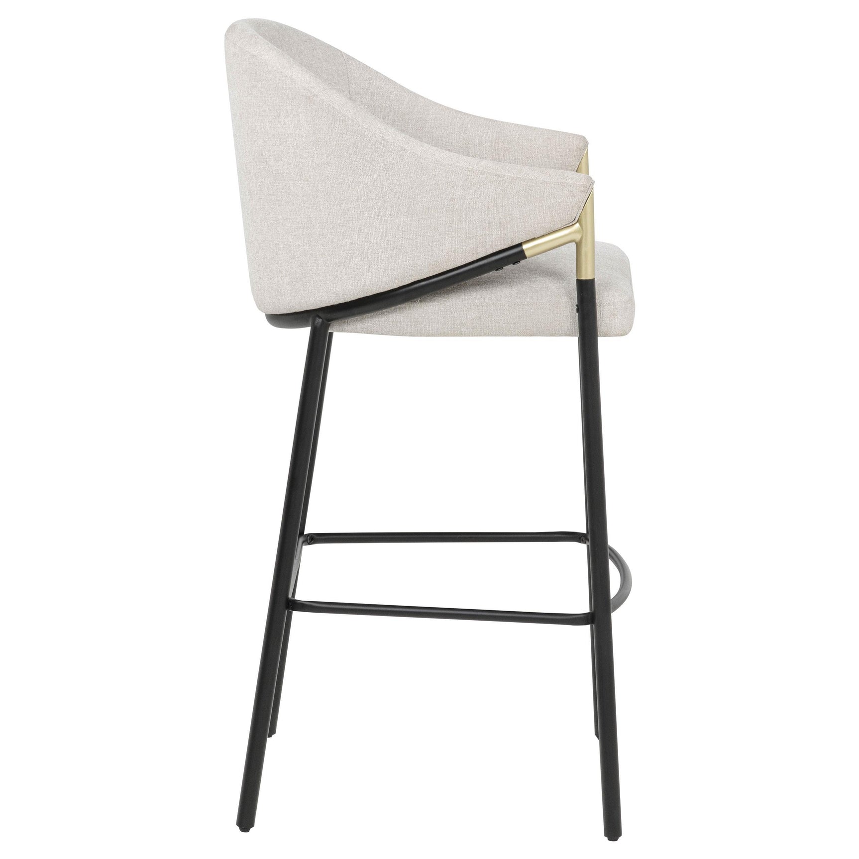 Chadwick chair fully assembled front angle