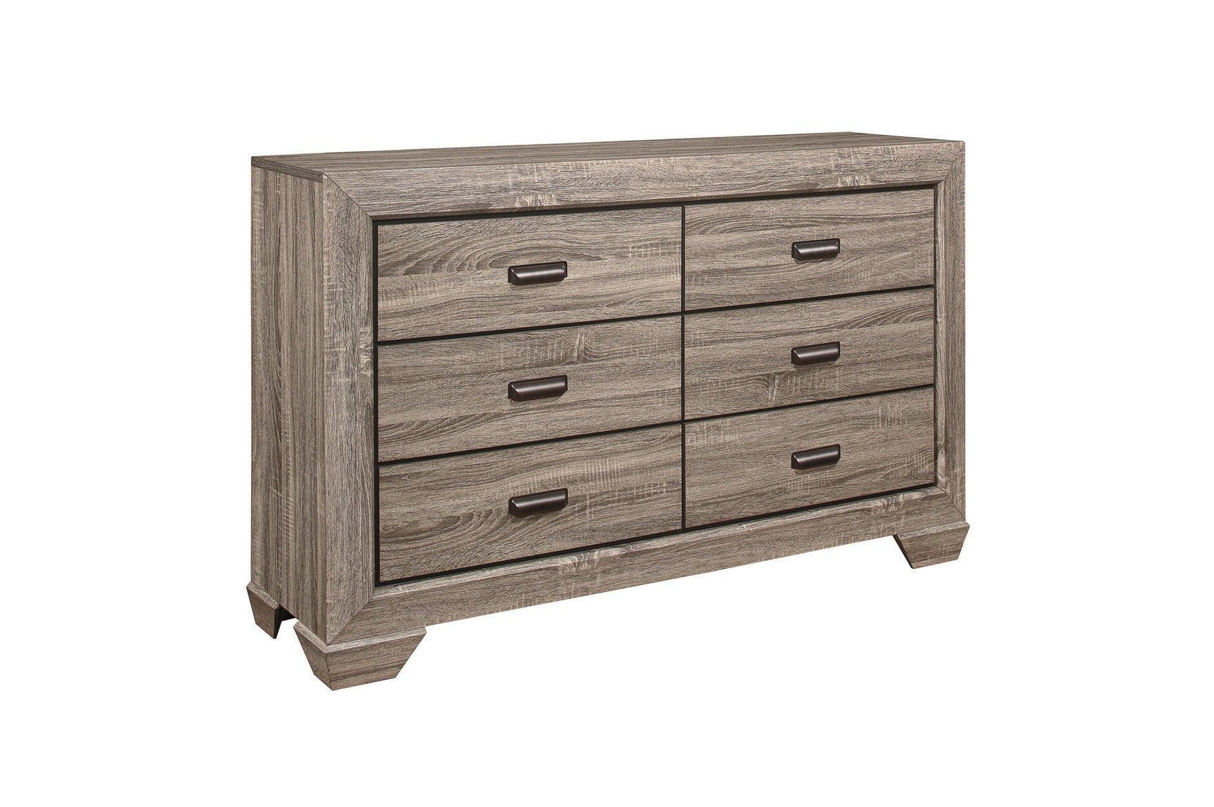 Beechnut Light Youth Panel Bedroom Set drawer hardware close-up