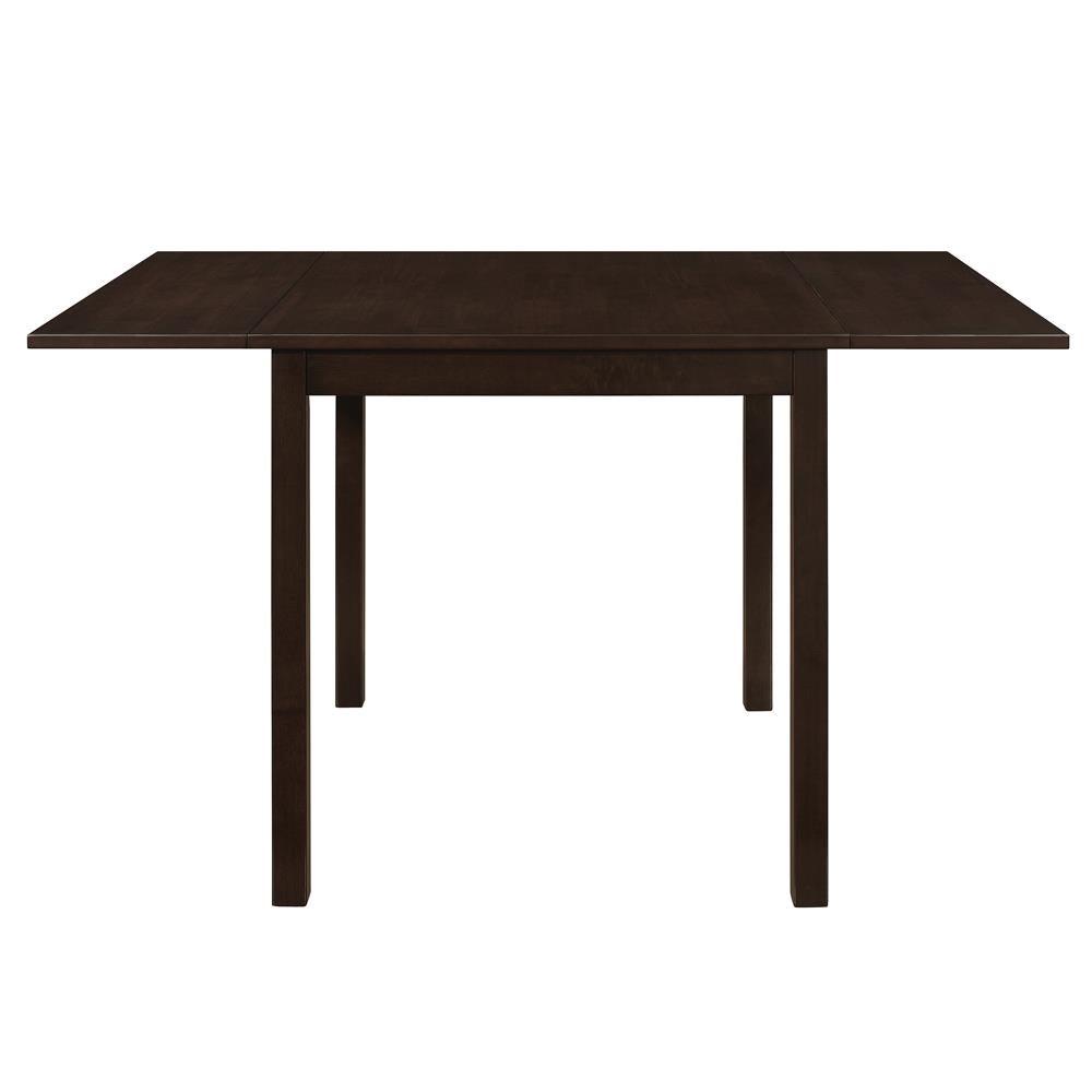 Kelso Rectangular Dining Table With Drop Leaf Cappuccino - Ella Furniture
