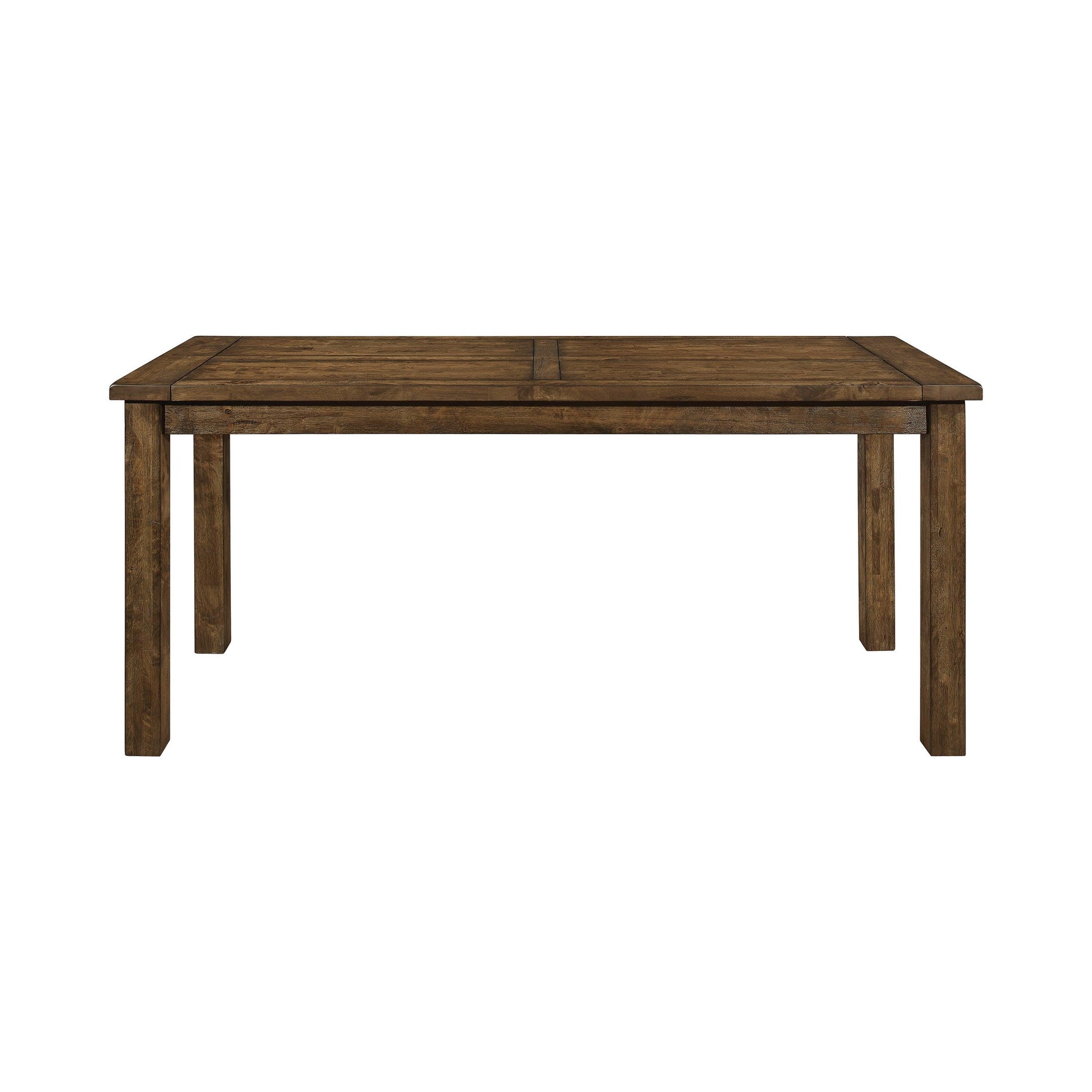 Side angle view of Coleman counter height dining set