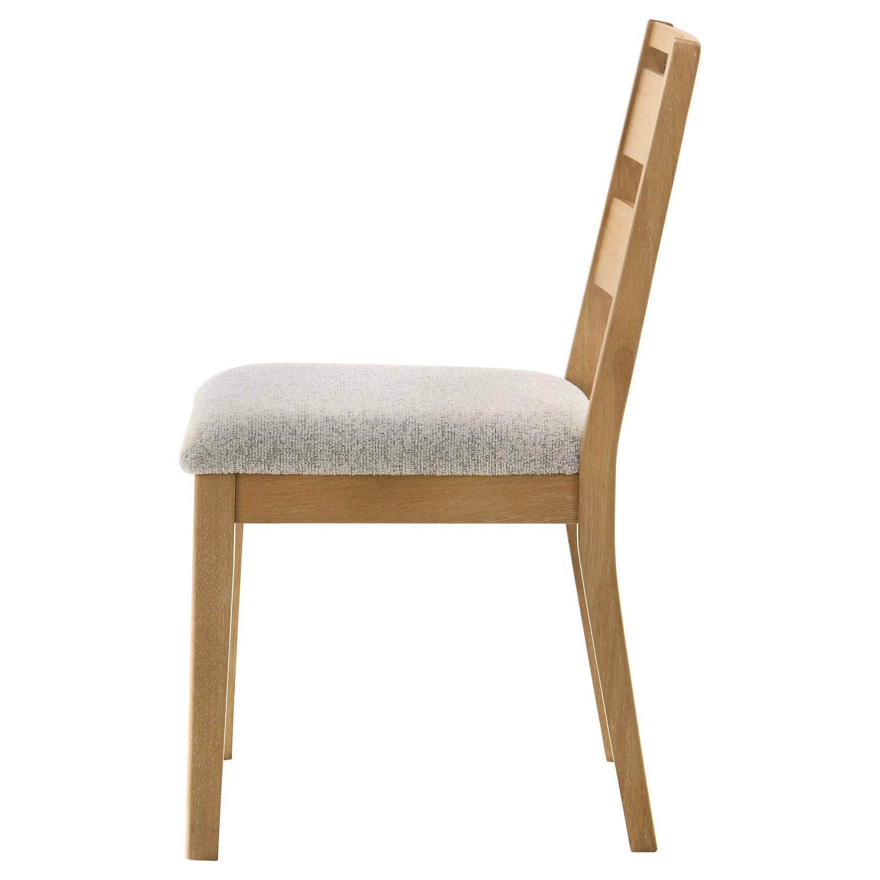Duncan Ladder Back Dining Side Chair Washed Oak (fabric texture)