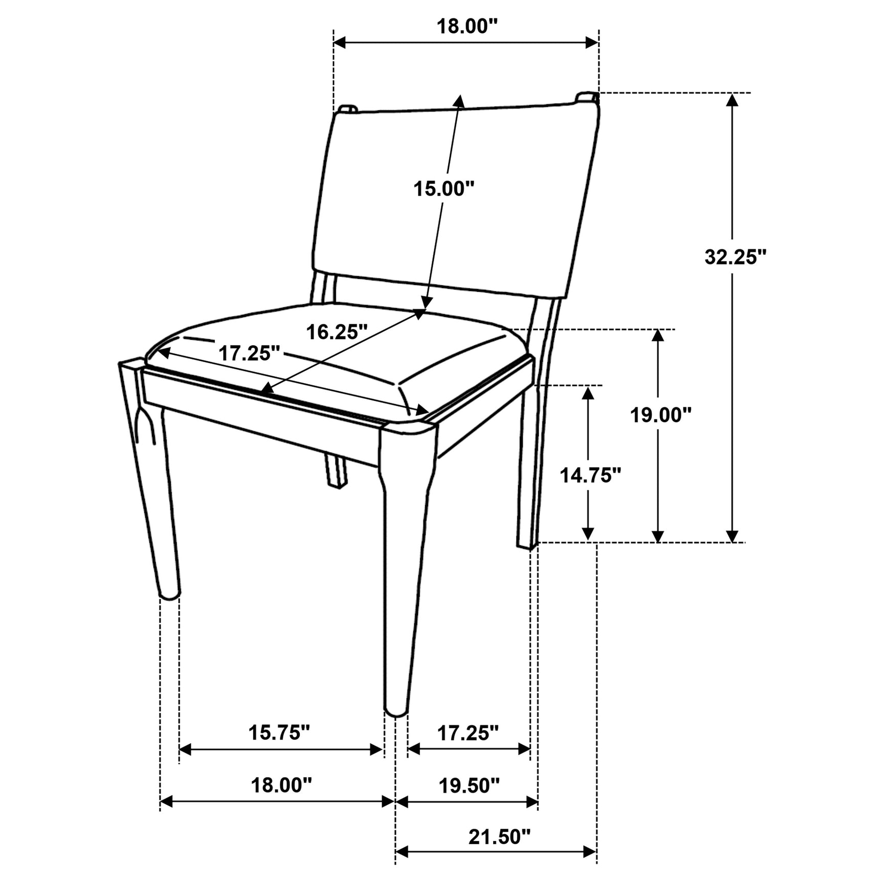 Room layout featuring Ottowa Dining Set