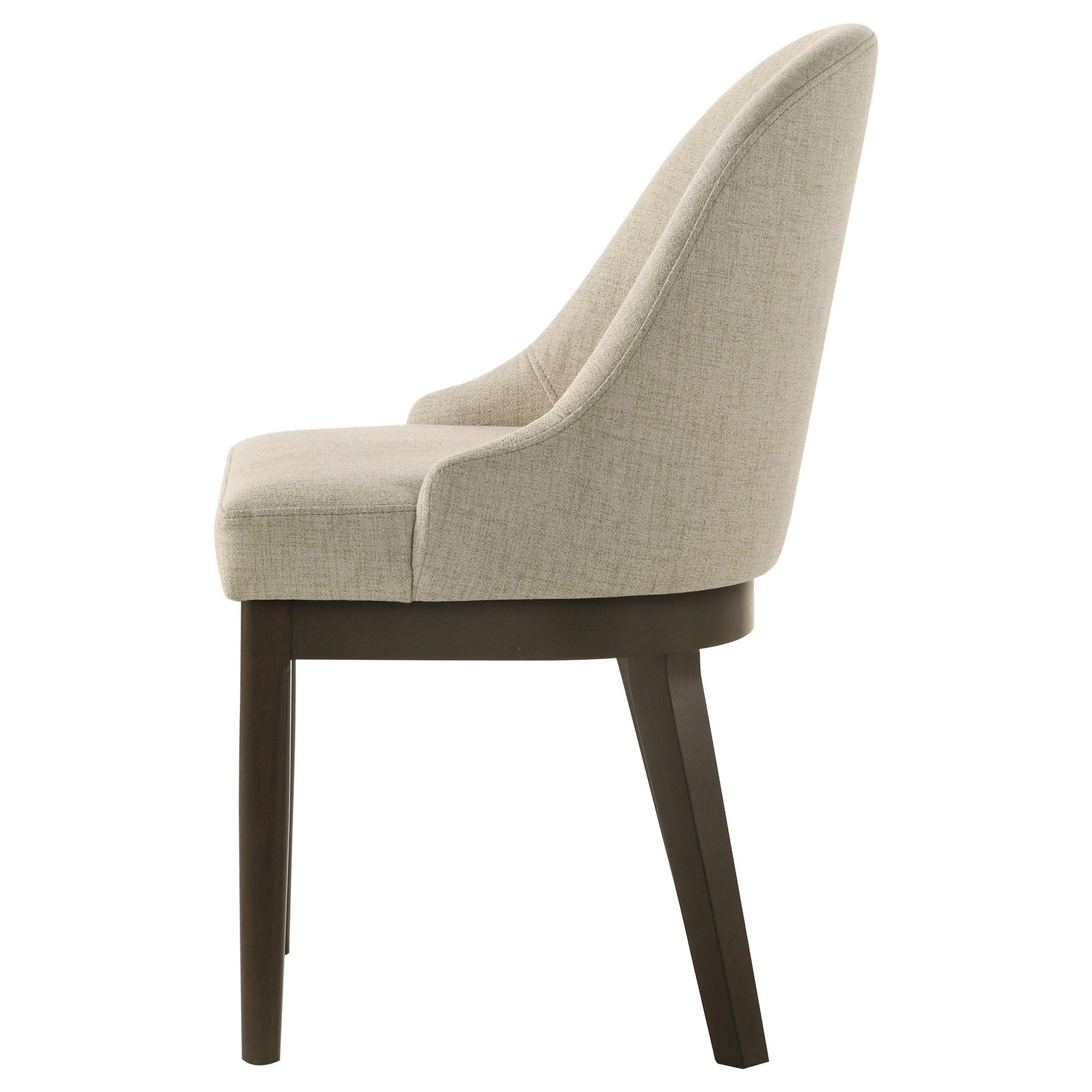 Close-up of Reseda chair wood frame