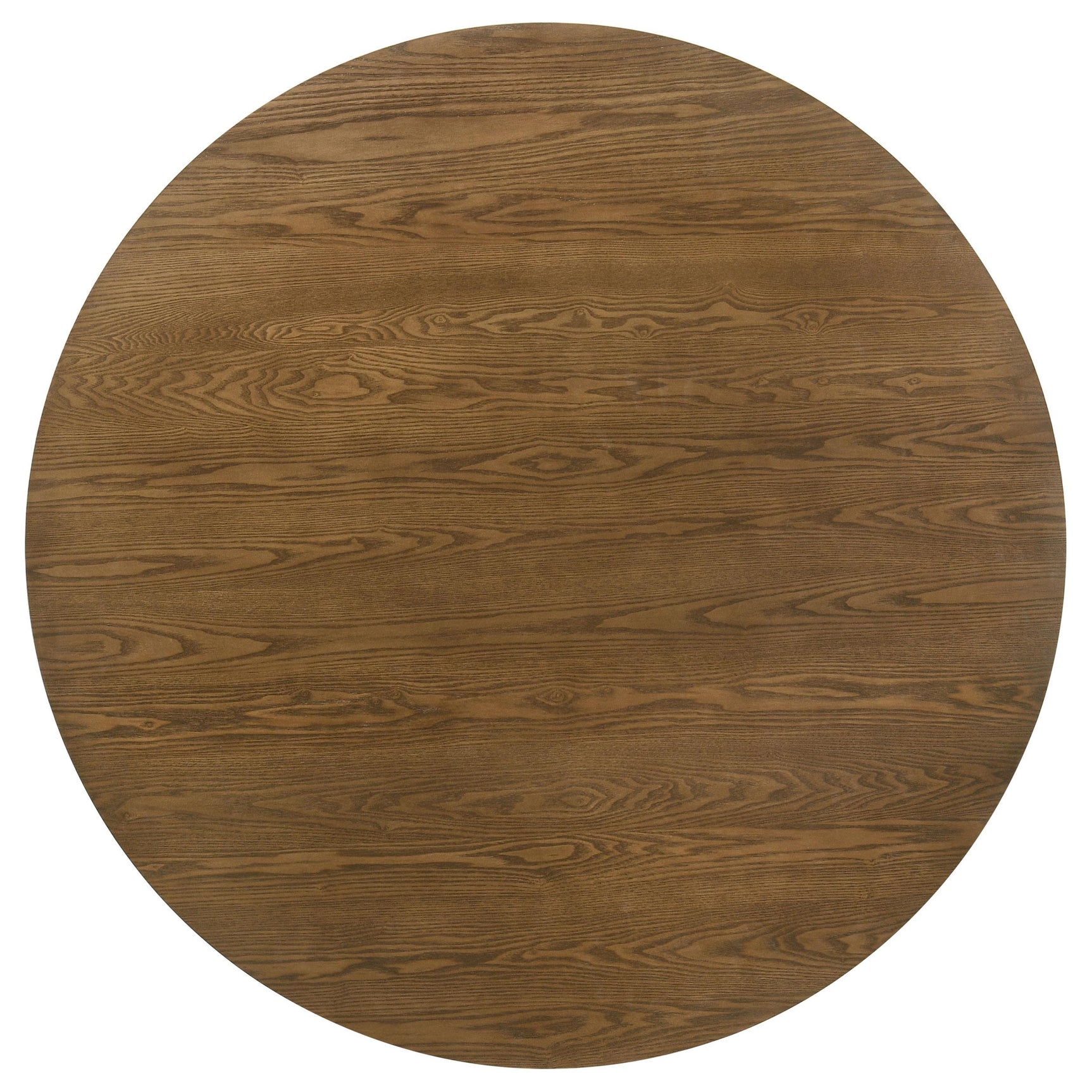 Close-up of Franklin table ash veneer tabletop