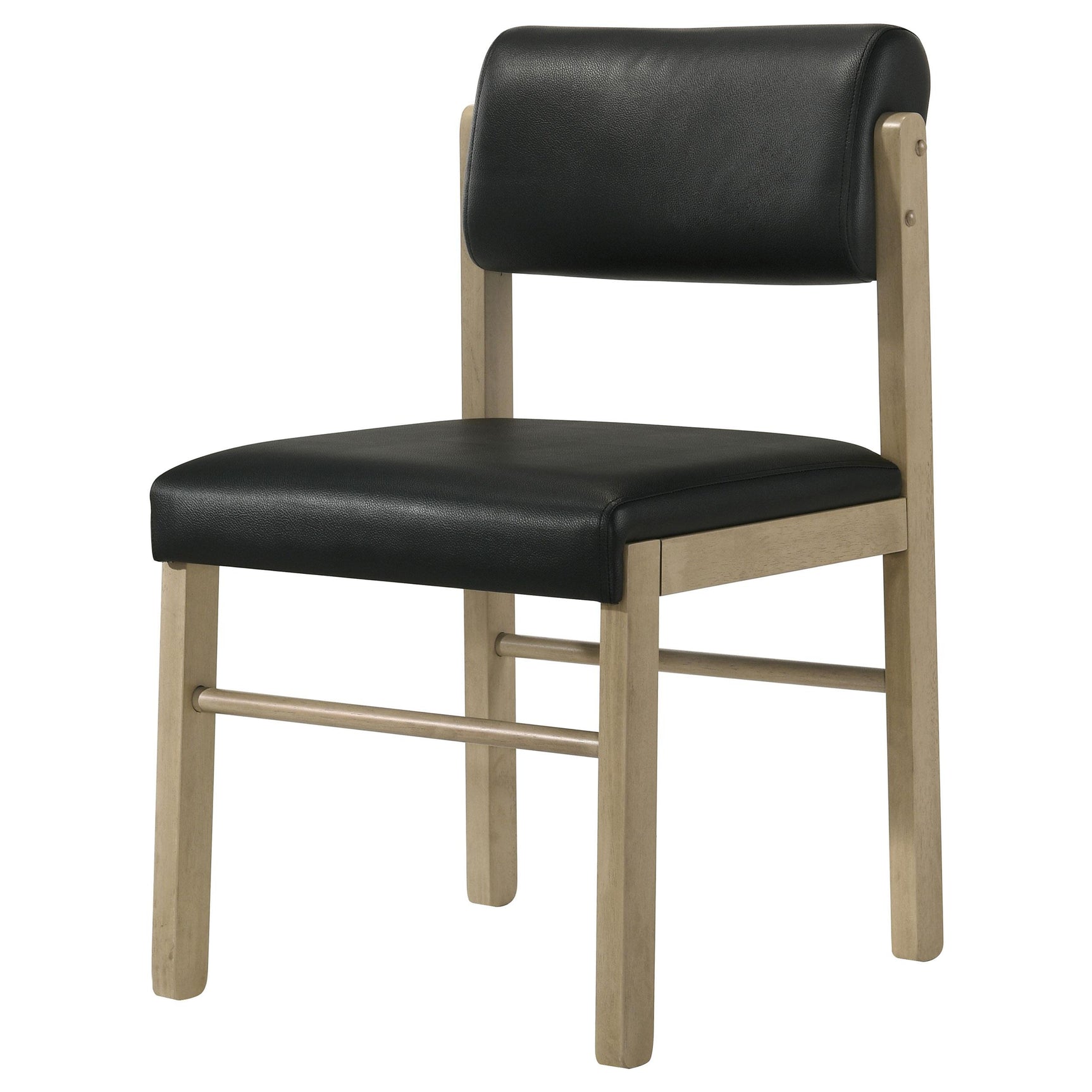 Kehoe chair shown tucked neatly under dining table