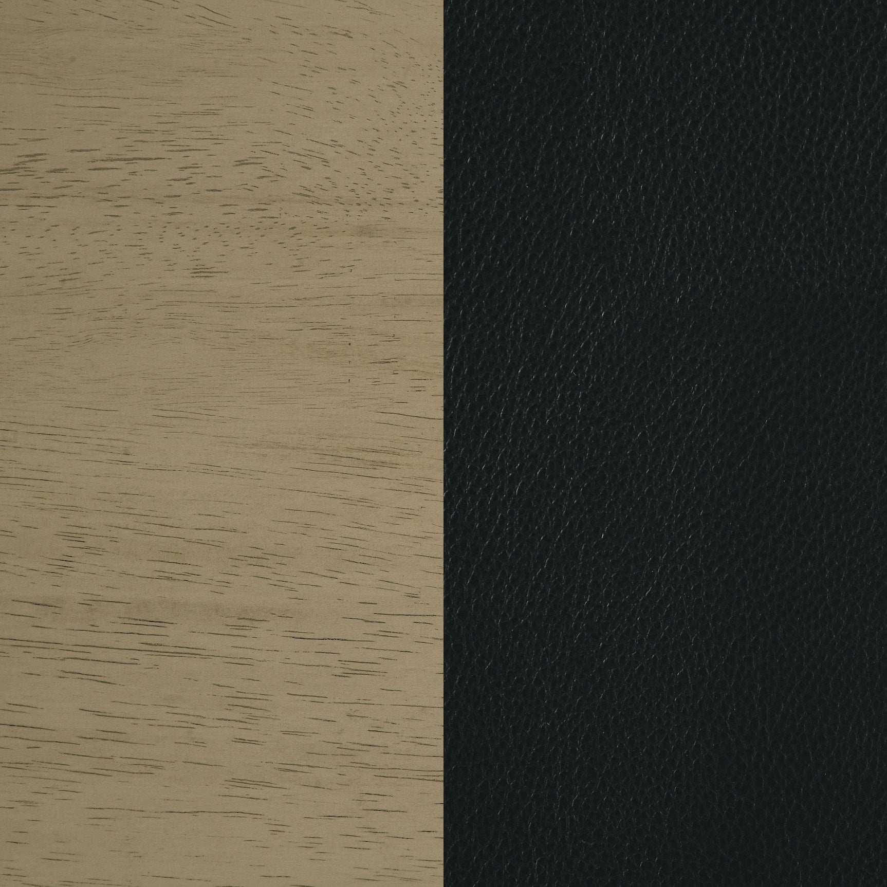 Kehoe black upholstered counter height chair with natural oak legs