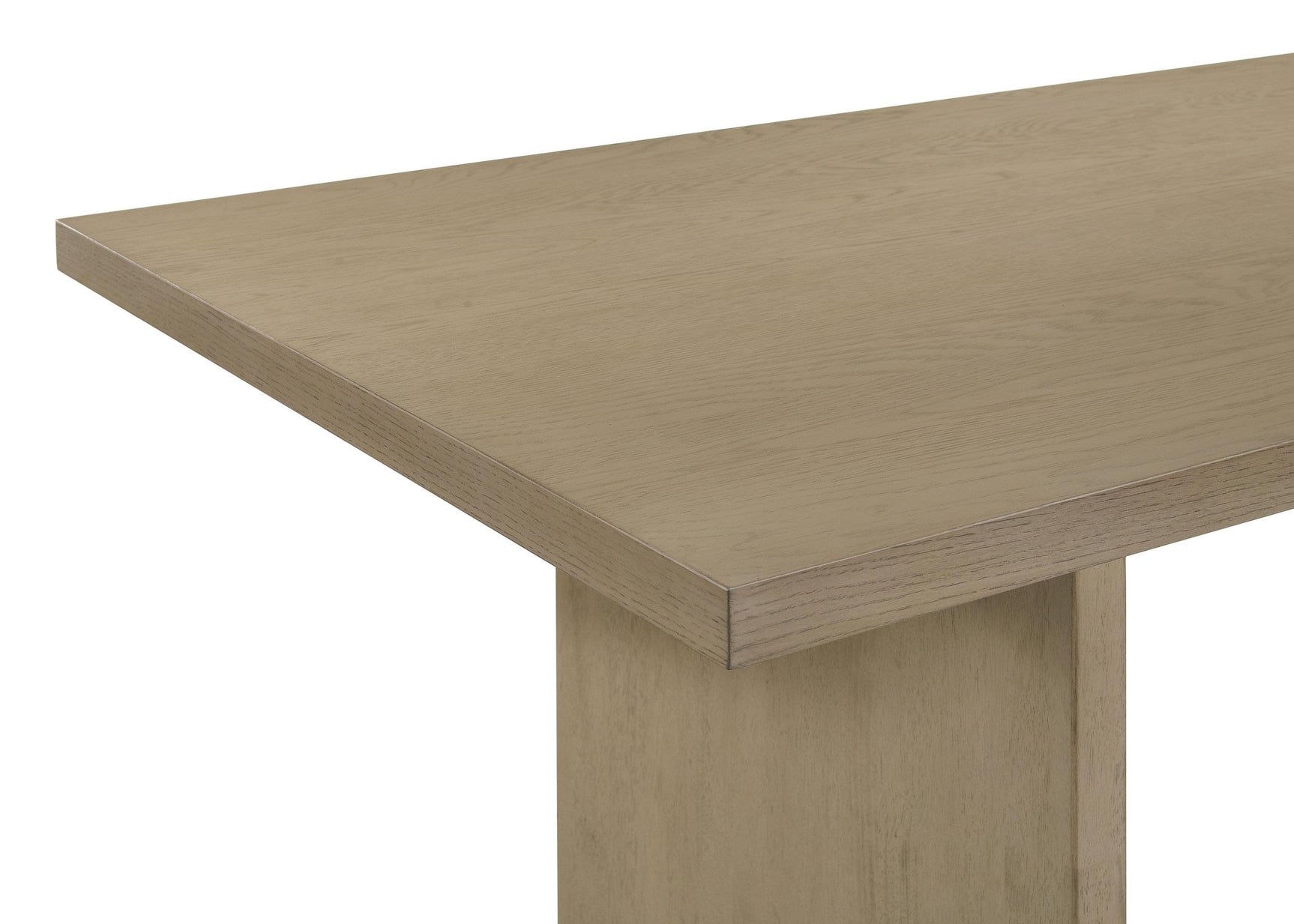 Decker 70-inch Rectangular Wood Counter Height Dining Table Natural Oak