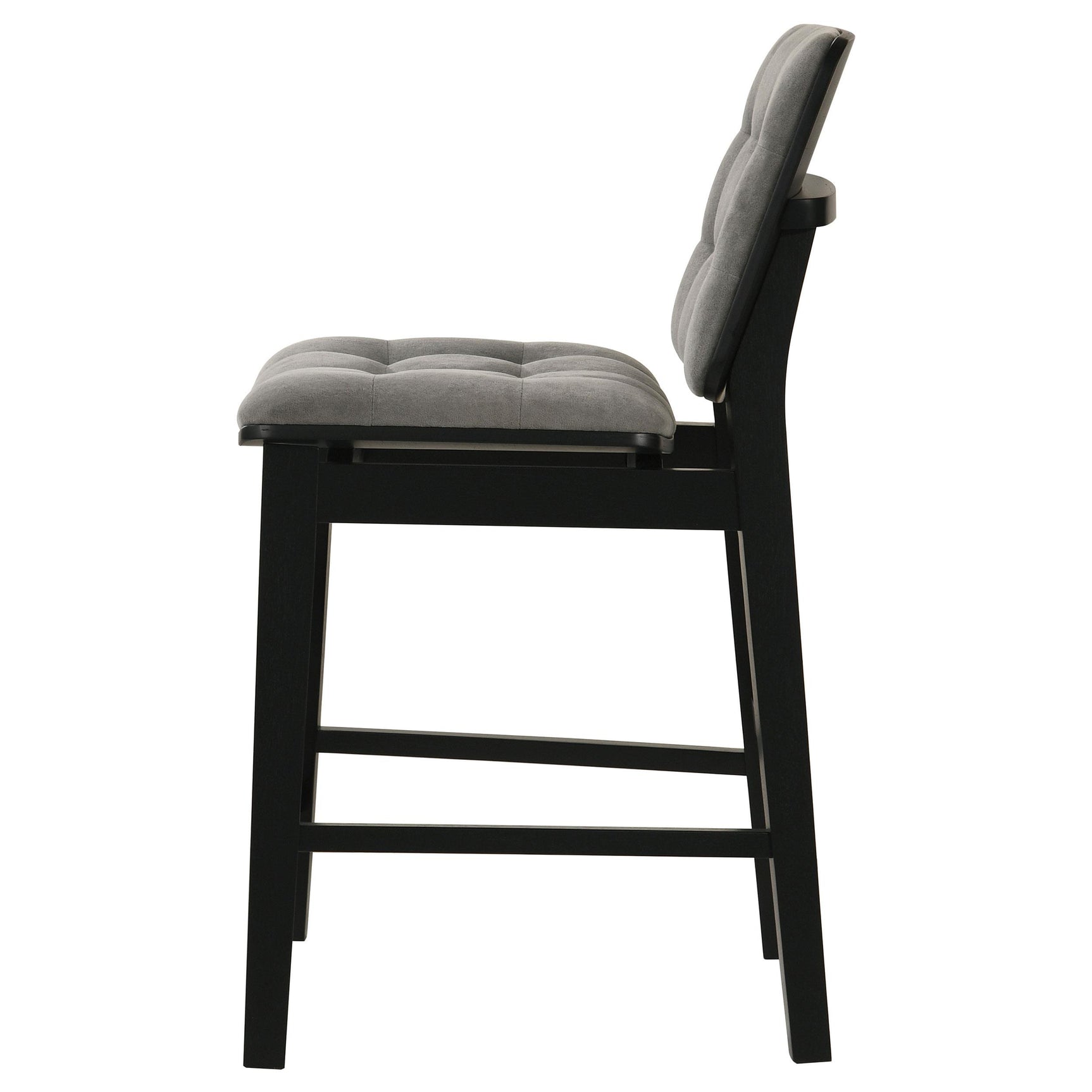 Redbridge counter chair showing scooping seat design