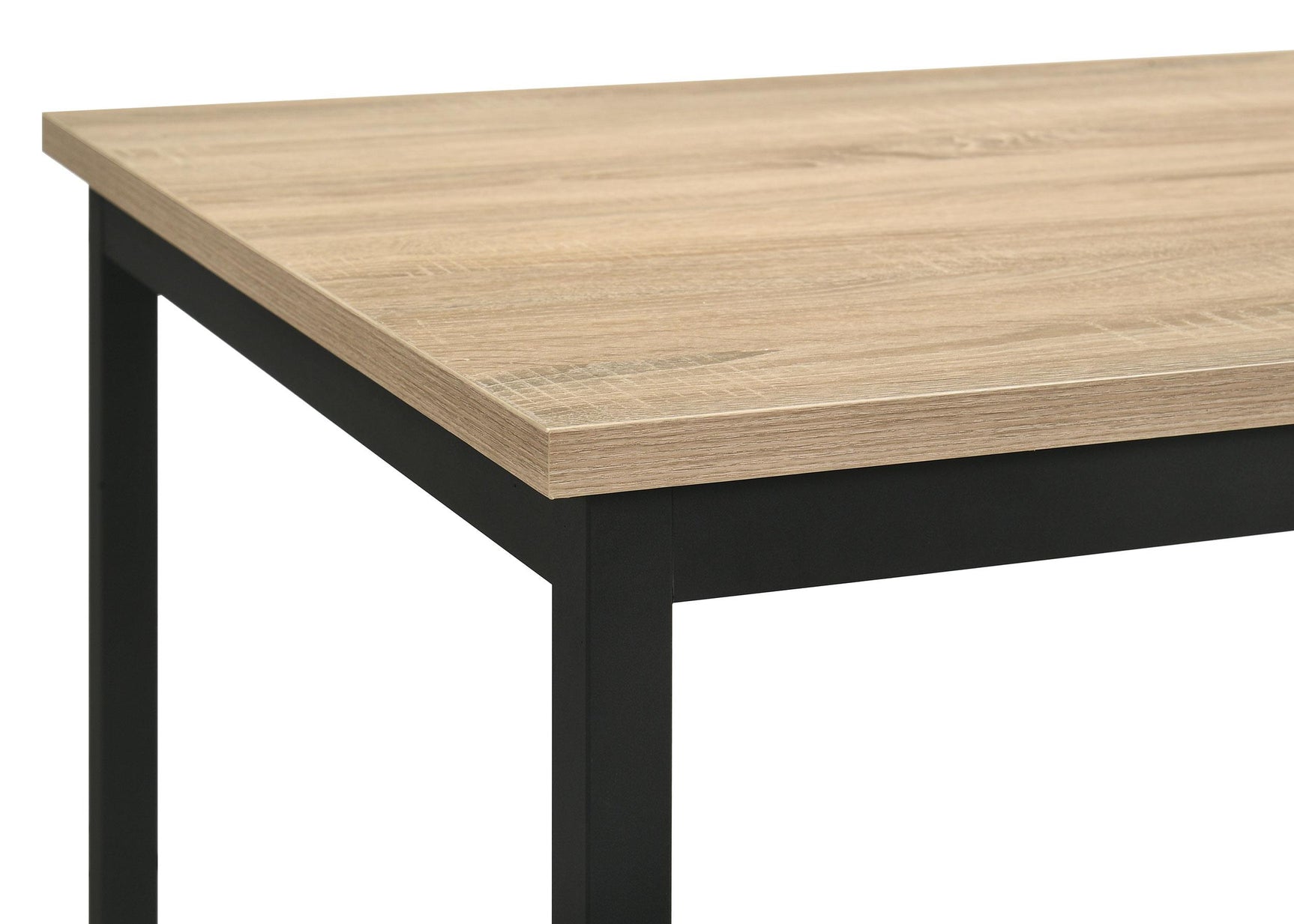 Back angle of Garza dining table