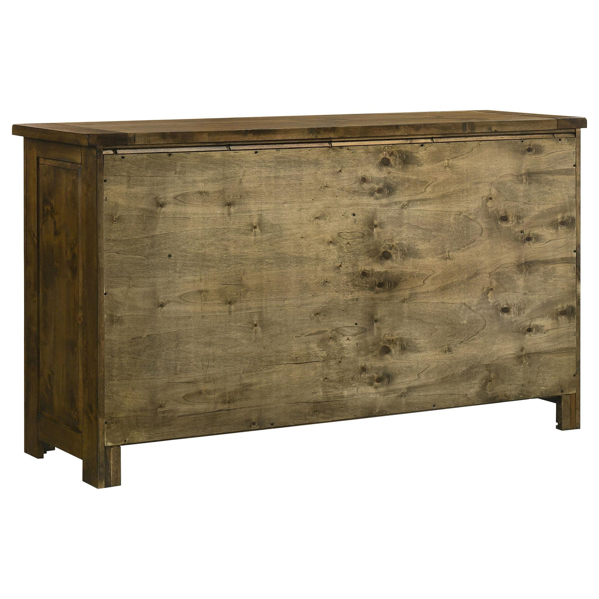 Doherty 6-Drawer Bedroom Dresser Rustic Brown — product image 6