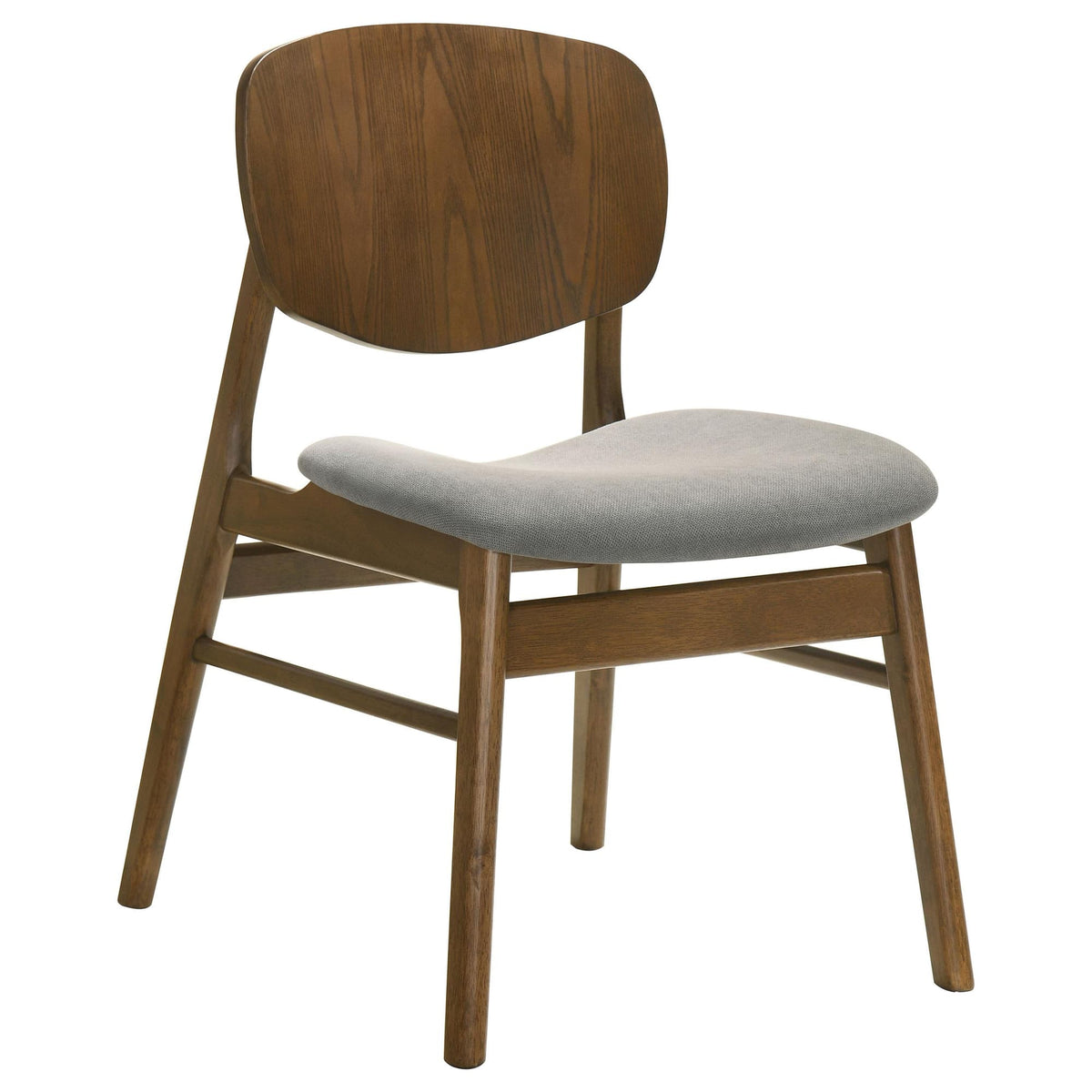 Benford Dark Brown Upholstered Dining Side Chair Set of 2 — product image 3