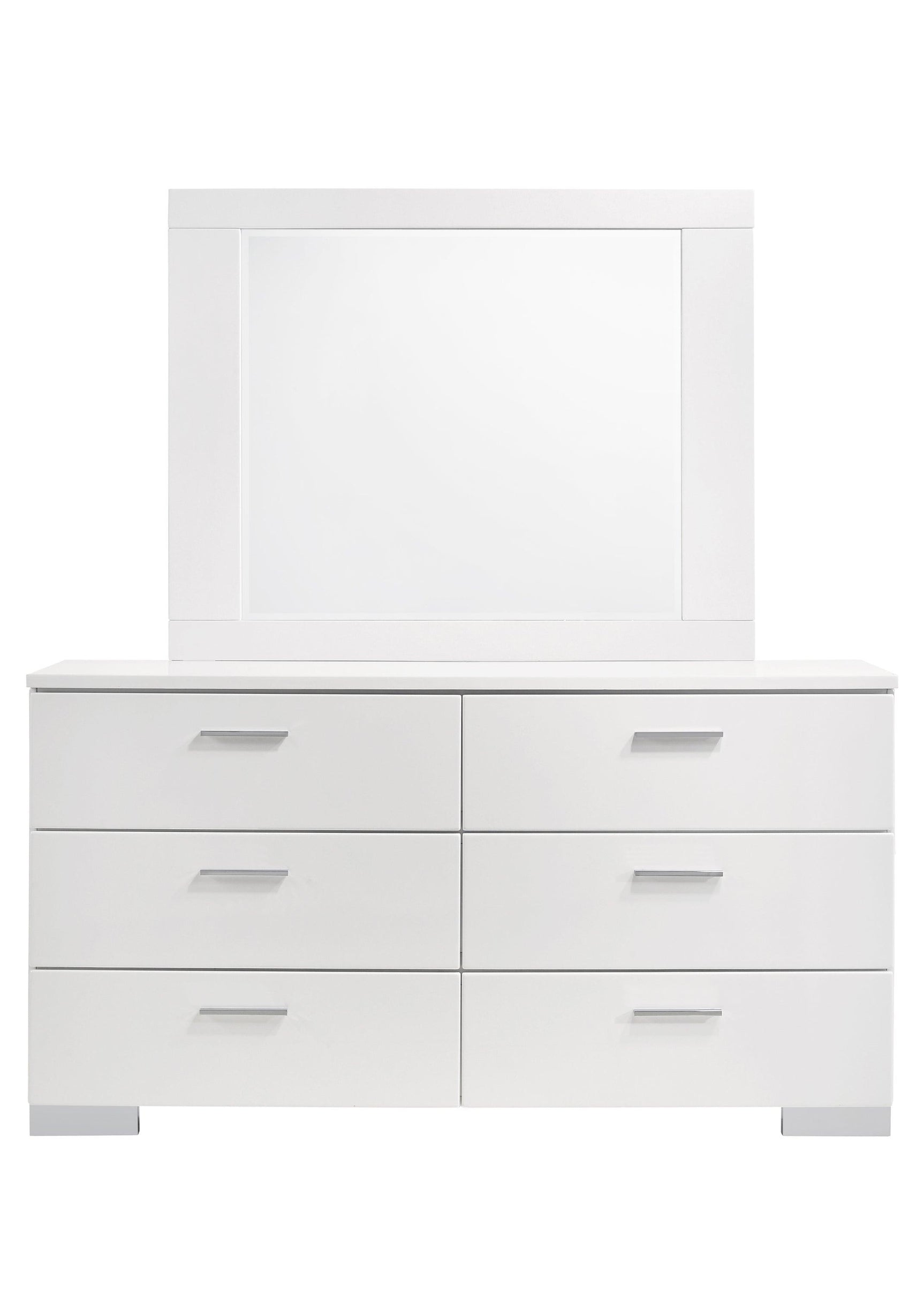 Reflected room from Felicity rectangular dresser mirror