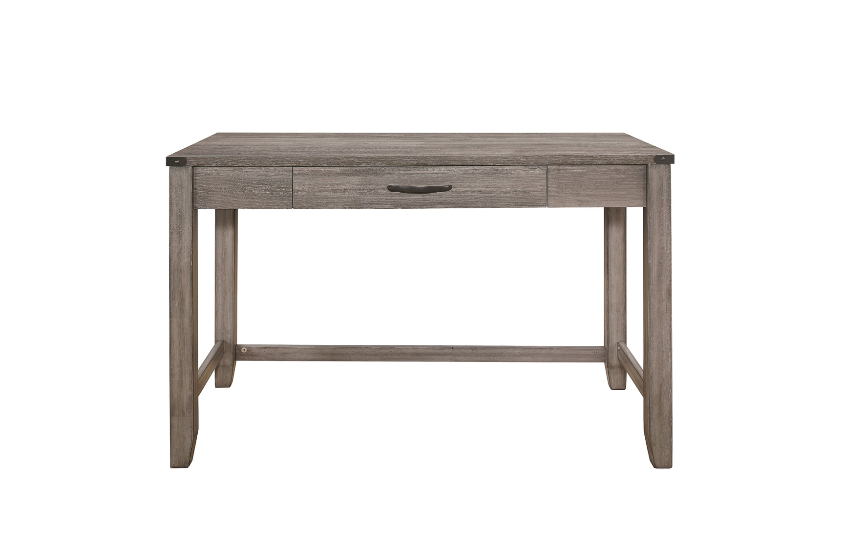 Woodrow Gray Bookcase Platform Bedroom Set bed