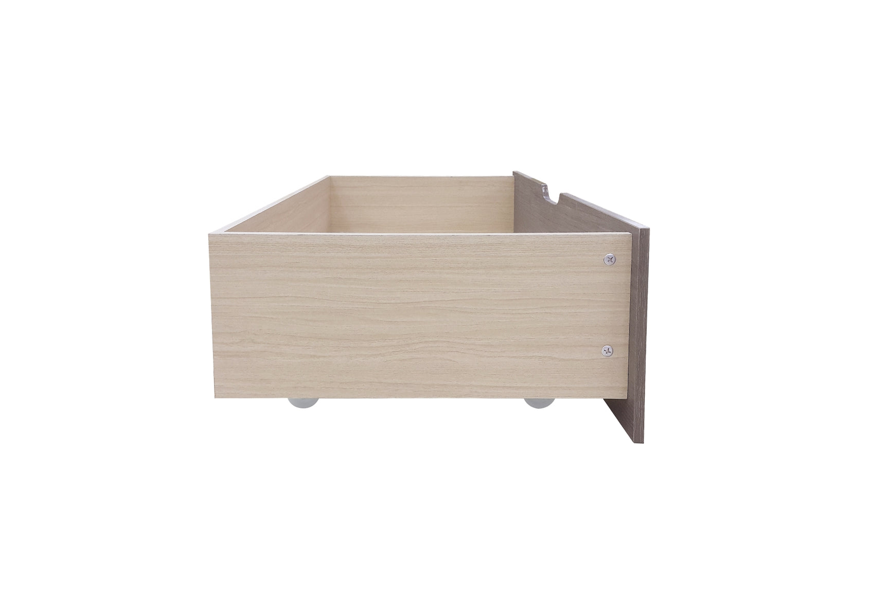 Woodrow Gray Bookcase Platform Bedroom Set bed