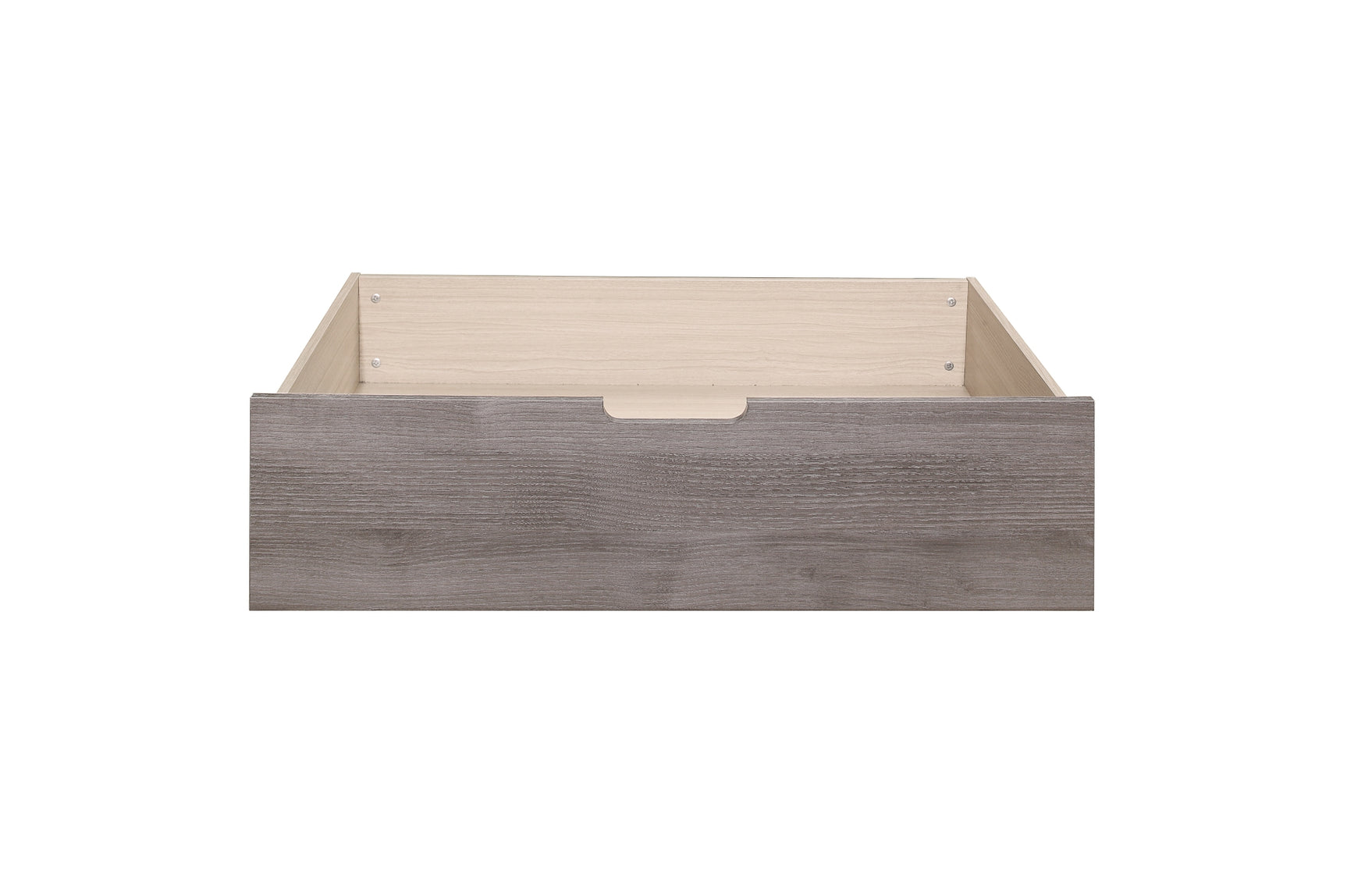 Woodrow Gray Bookcase Platform Bedroom Set bed