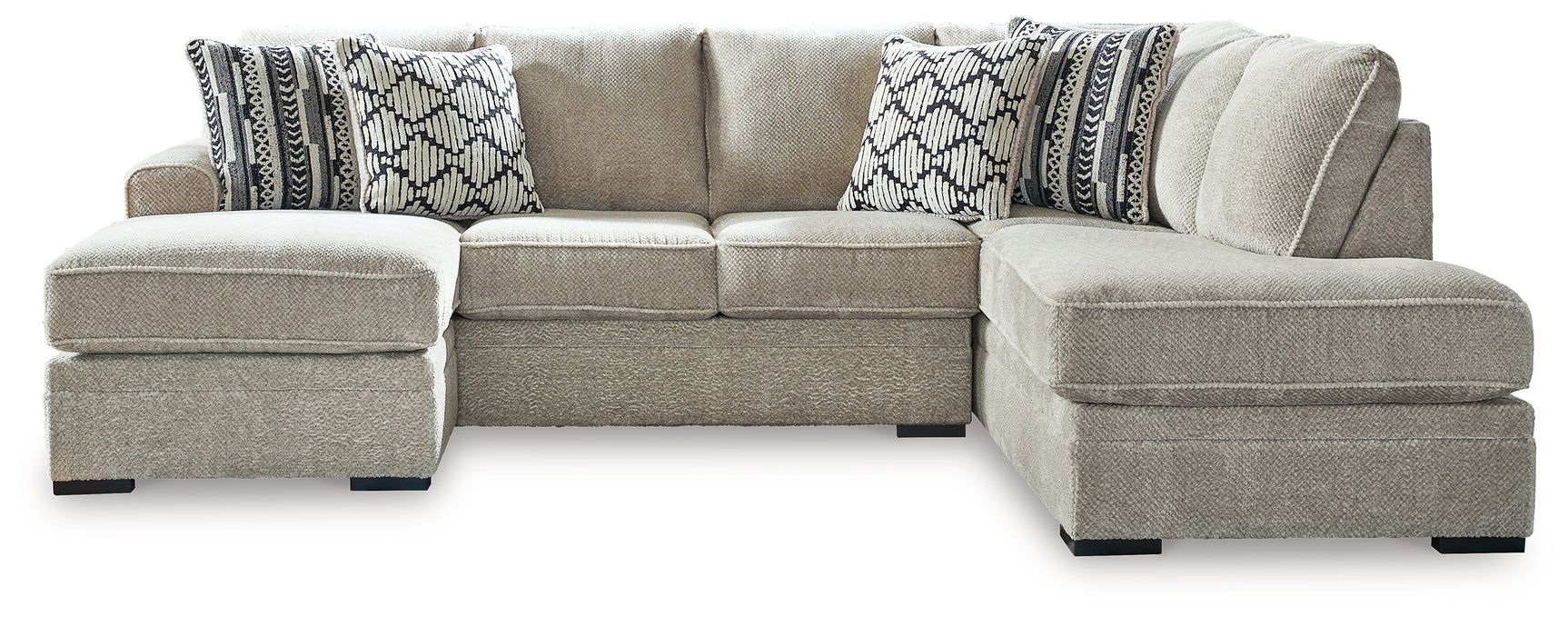 Detail of Calnita Sisal Sectional upholstery