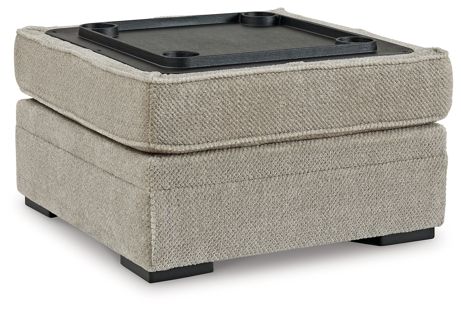 Cup holder detail on Calnita Sisal Sectional Sofa
