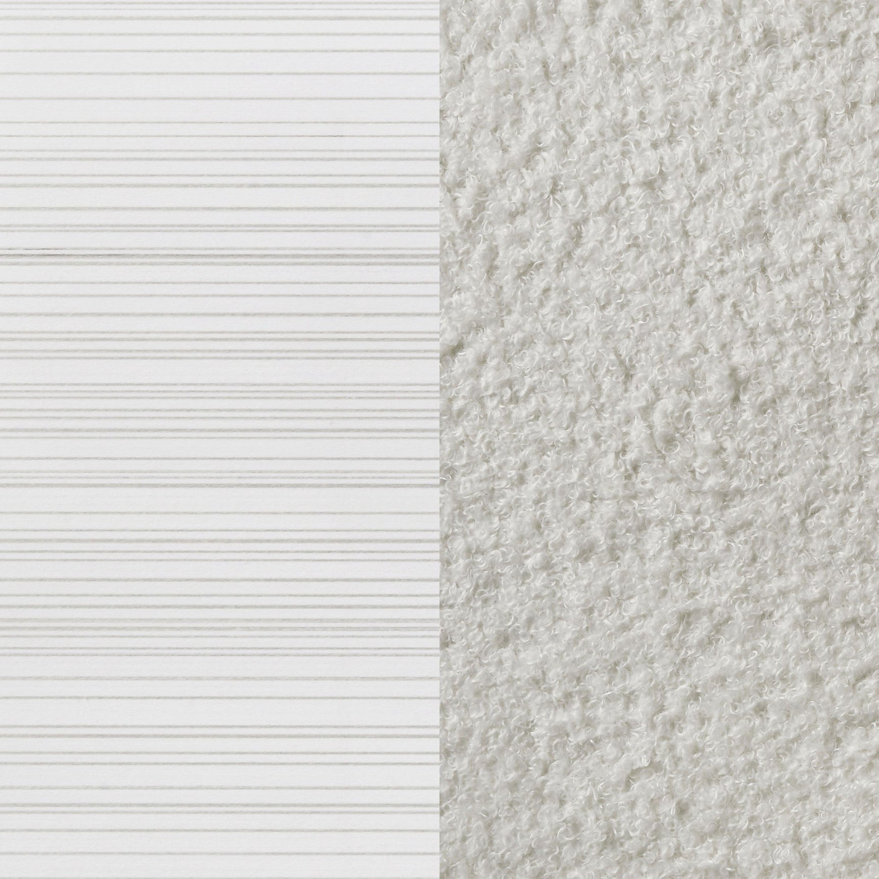 Headboard glittering horizontal stripe detail