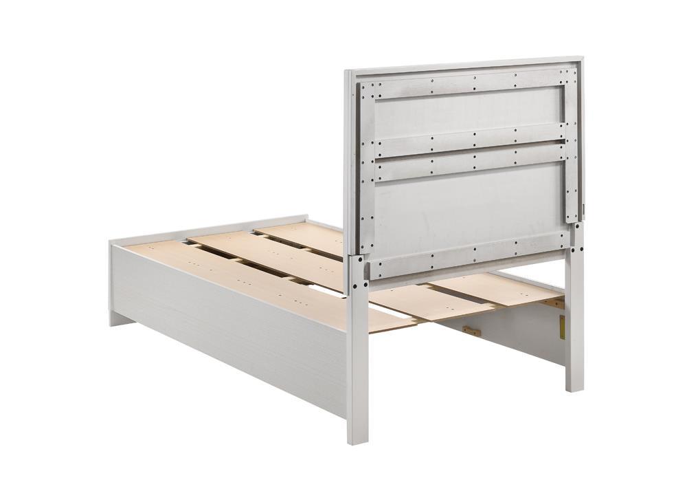Storage drawers extended showing interior space
