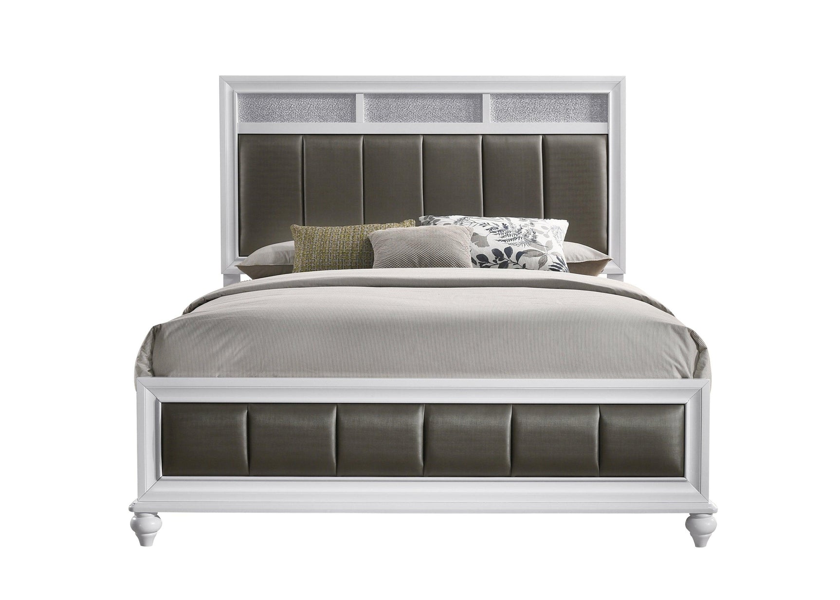 Barzini bed storage drawers under base open