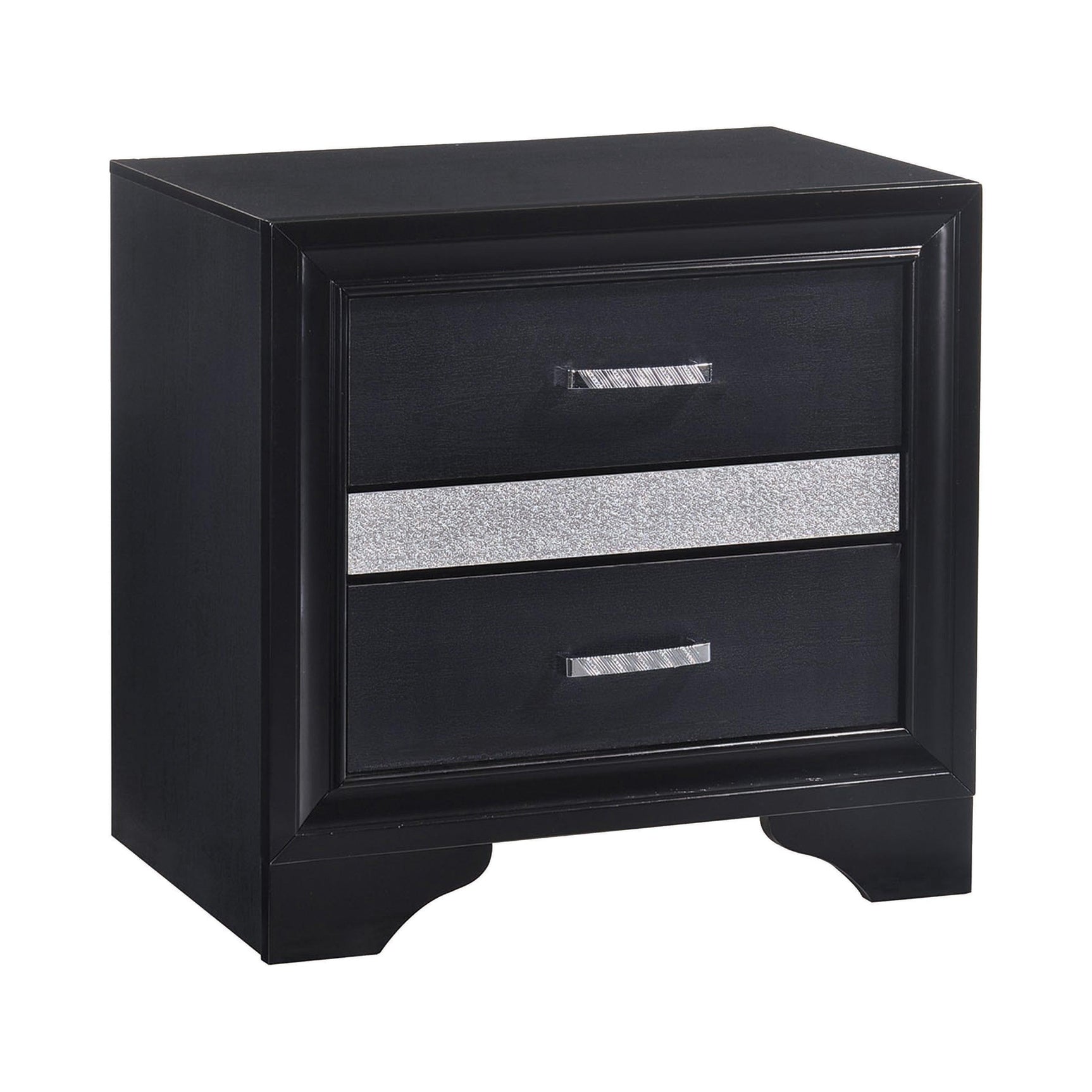 Miranda Rectangular Mirror Black - Ella Furniture