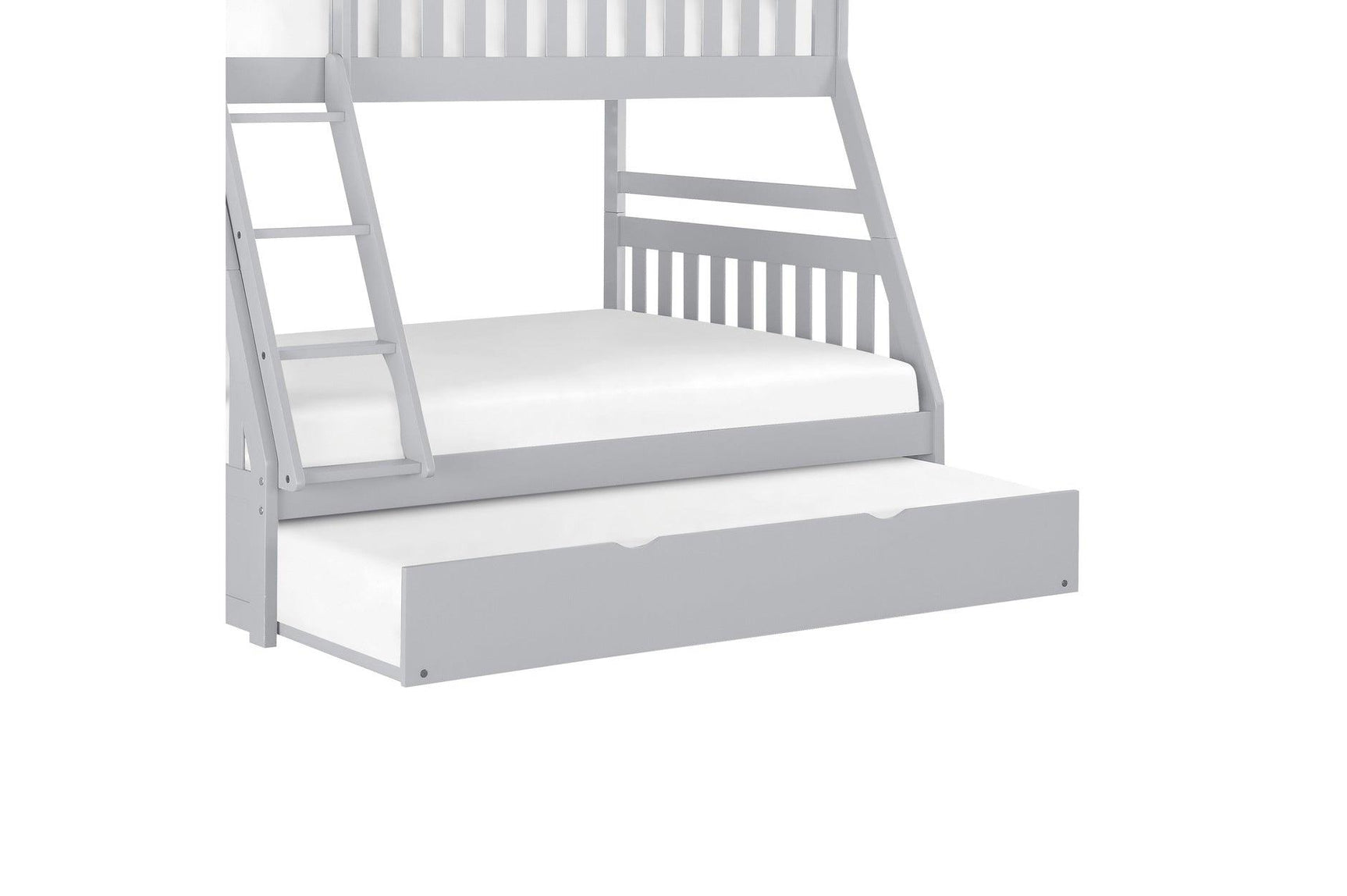 Orion Gray Youth bedroom set angled view