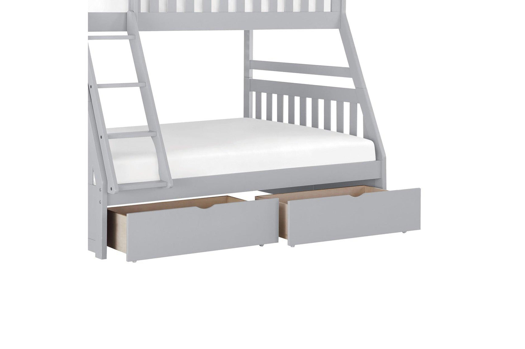 Orion Gray Youth bedroom set with mirror and chest