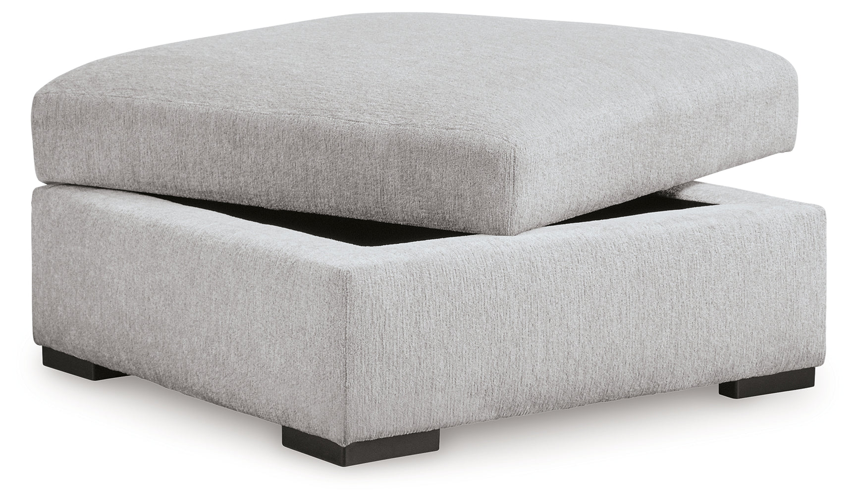 Gabyleigh ottoman closed top head-on view
