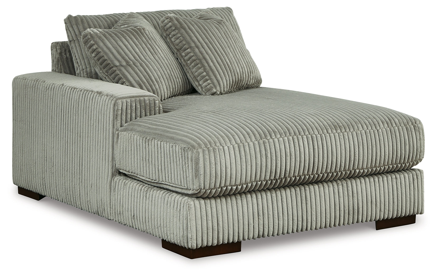 room view of Lindyn Fog 4-Piece Sectional with Chaise sectional sofa